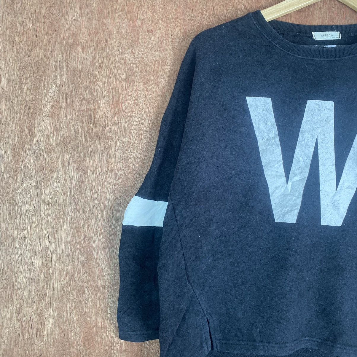 Japanese Brand × Vintage Vintage Sweatshirt Big "W" big EHY by Season #K01556 Size US M / EU 48-50 / 2 - 7 Thumbnail