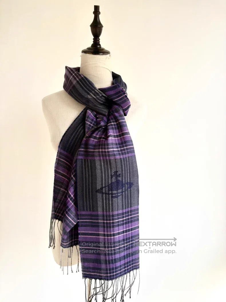 Vivienne Westwood Vivienne Westwood Vintage Burgundy, Grey, and Purple Satur Size ONE SIZE - 3 Thumbnail