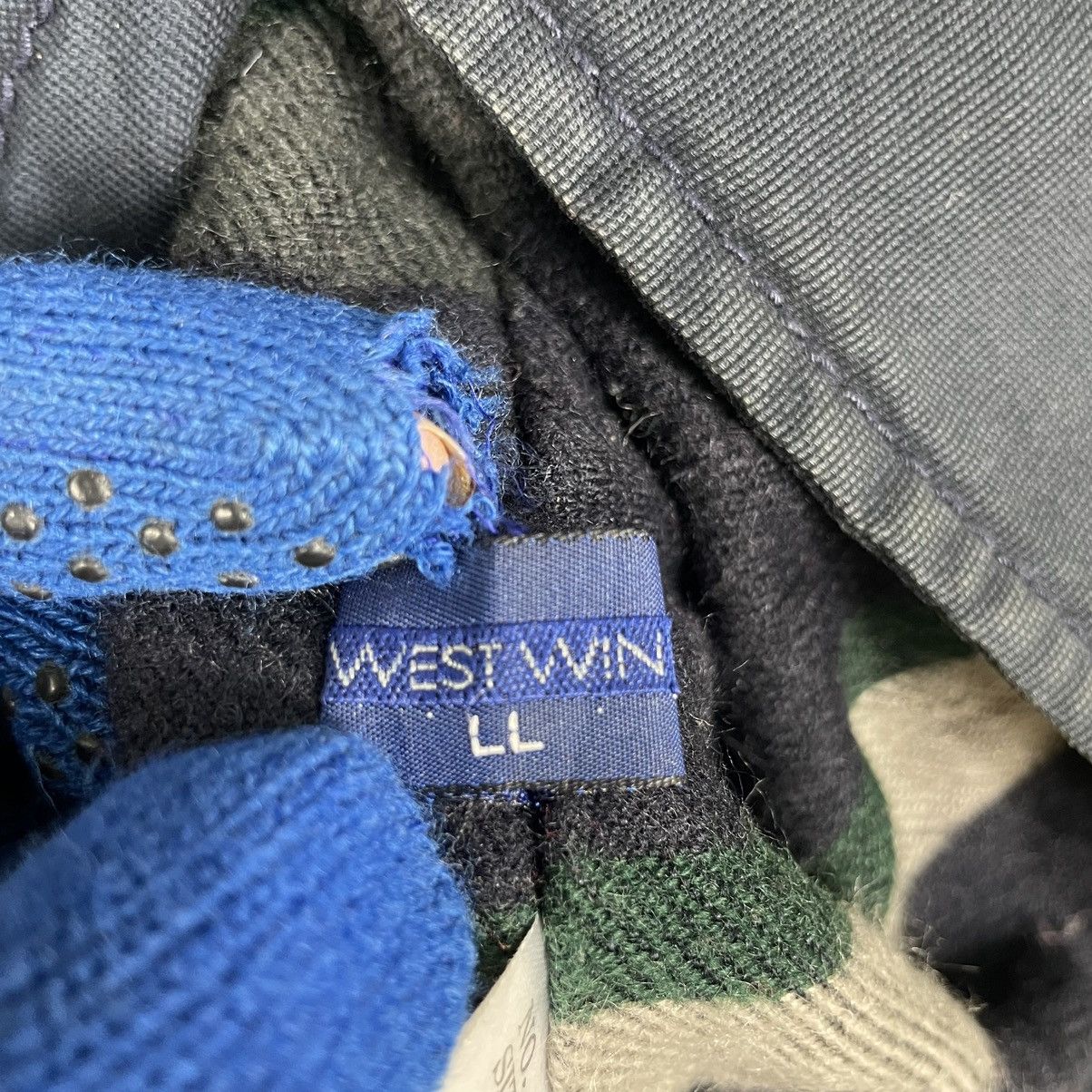 Indigo × Japanese Brand 💥WESTWIN WORKER CHORE INDIGO VINTAGE JACKET Size US XL / EU 56 / 4 - 9 Thumbnail