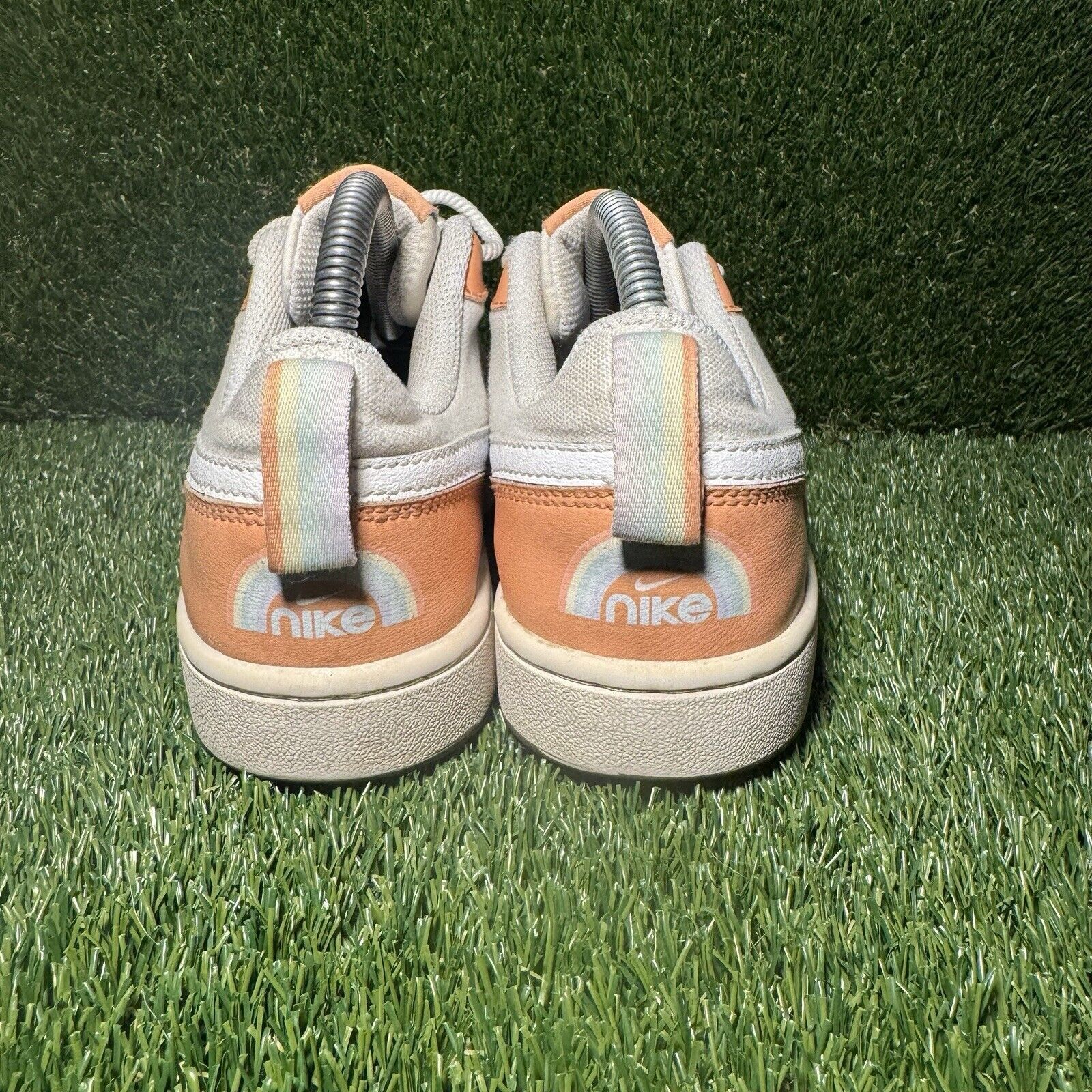 Nike Size 6W/4.5 (GS) - Nike Court Borough 2 Low White Light Root Size US 6 / IT 36 - 6 Thumbnail