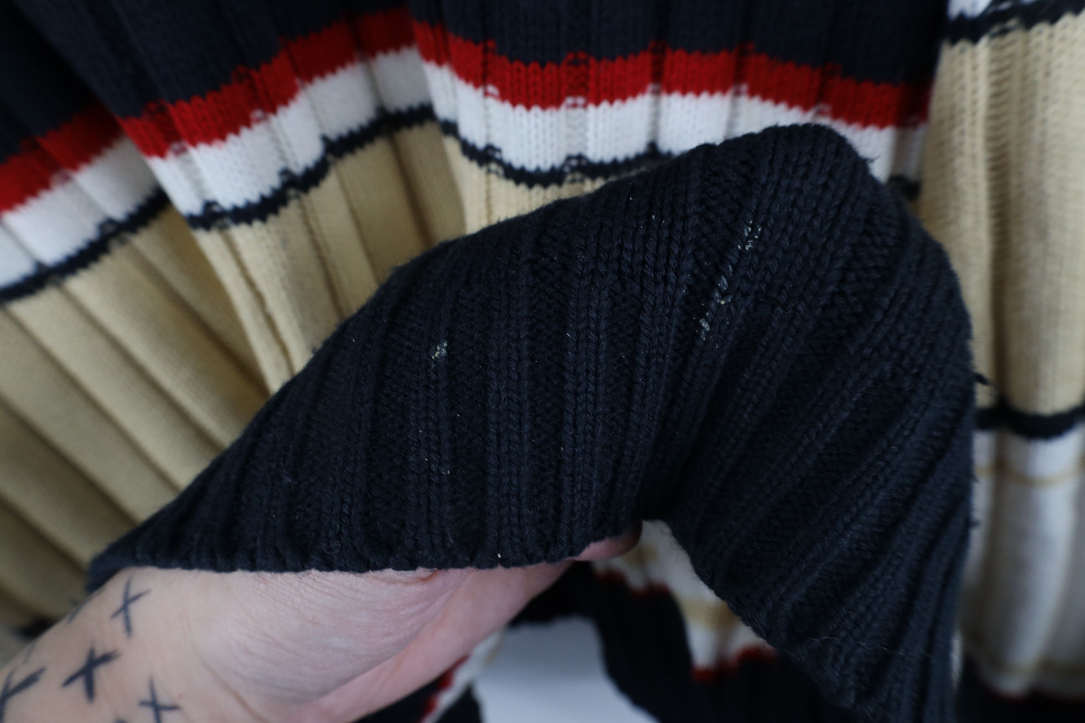 Southpole × Vintage Vintage 90s Southpole Chunky Ribbed Knit Mock Neck Sweater Size US XL / EU 56 / 4 - 5 Thumbnail