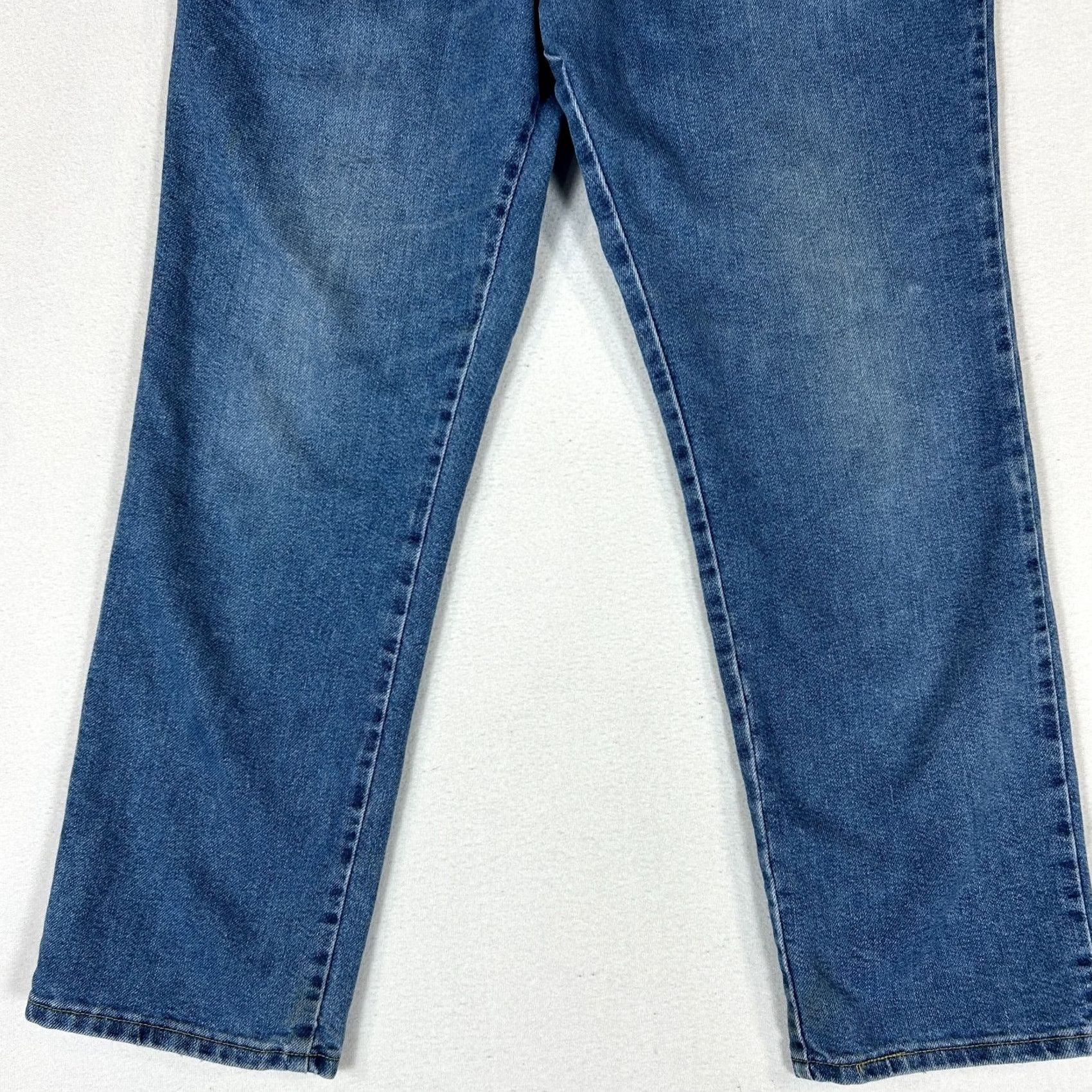 Lee Lee Jeans Men's 38X30 Blue Denim Casual Regular Fit Straight Leg Mid Rise Jeans Size US 38 / EU 54 - 3 Thumbnail