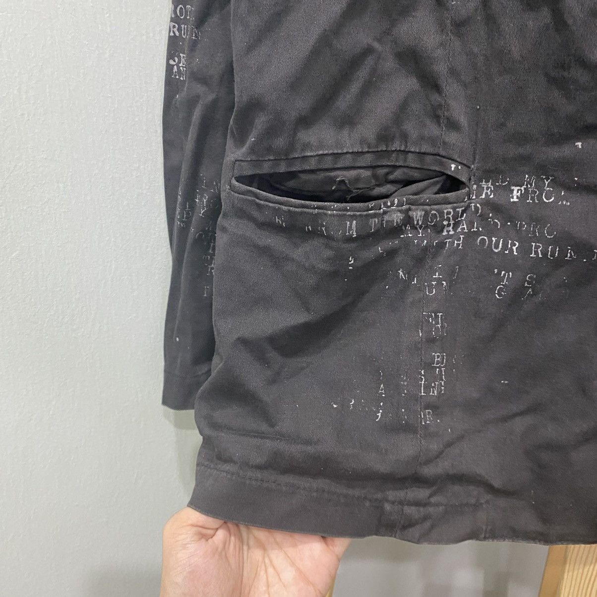 Japanese Brand h.NAOTO H.ANARCHY 'Forever Anarchy Deconstructed Jacket Punk Size US M / EU 48-50 / 2 - 5 Thumbnail
