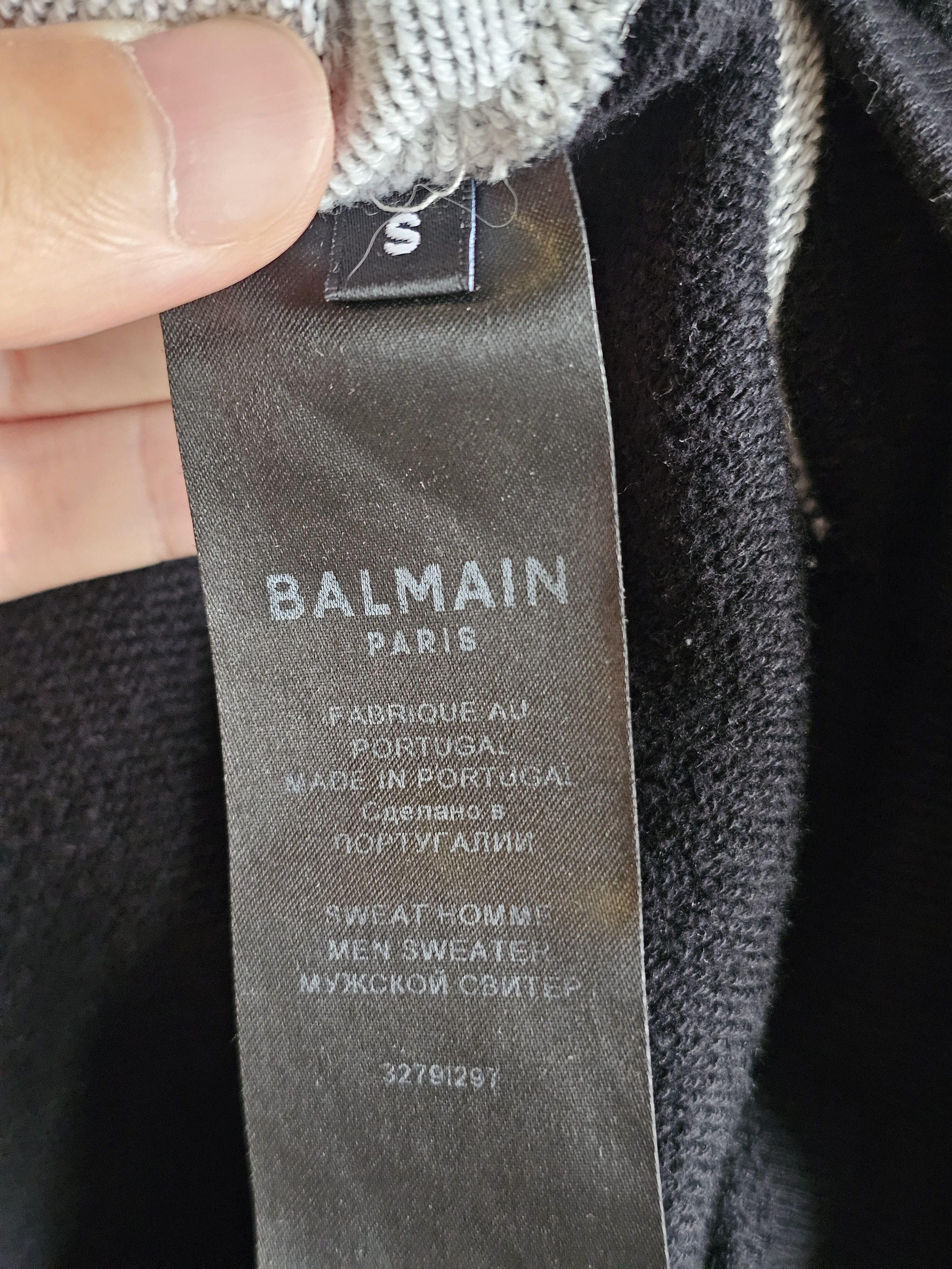Balmain Balmain Men's Palm Tree Graphic Sweatshirt Size S Size US S / EU 44-46 / 1 - 5 Thumbnail