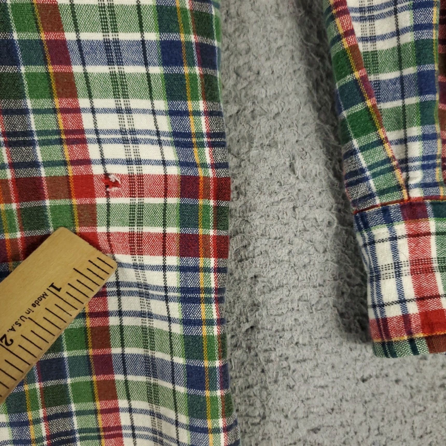 Ralph Lauren Ralph Lauren Shirt Mens XL Green Plaid Flannel Button-Down Pony Size US XL / EU 56 / 4 - 4 Thumbnail