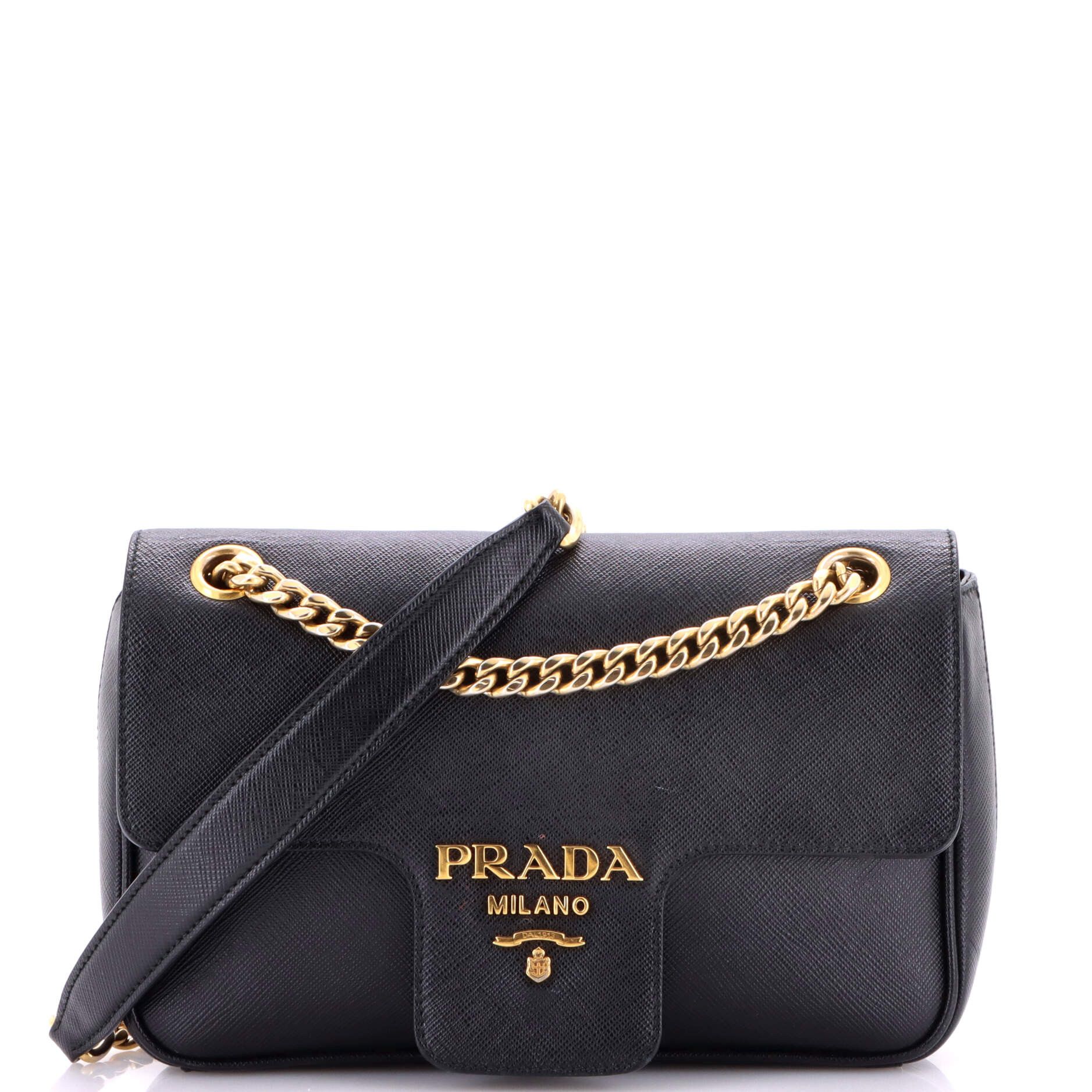 Prada Pattina Flap Shoulder Bag Size ONE SIZE - 1 Thumbnail