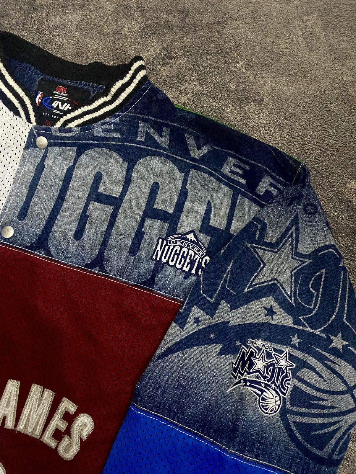 NBA × Vintage NBA Lebron James Multi Team patch Size US XL / EU 56 / 4 - 7 Thumbnail