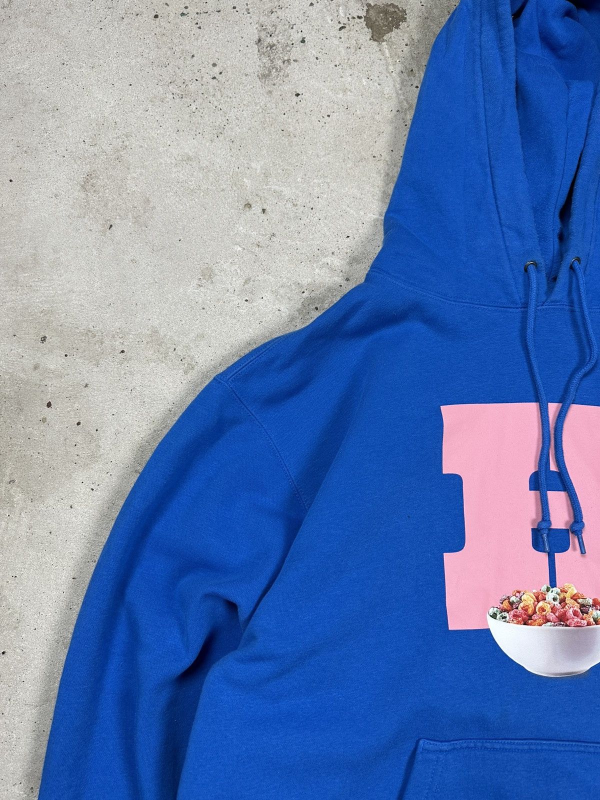 Huf HUF Cereal Killer Blue Hoodie Sweatshirt Big Logo Size US XXL / EU 58 / 5 - 6 Thumbnail
