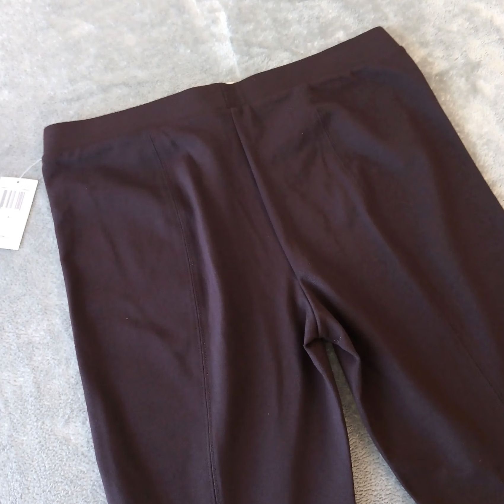 Vintage Philosophy Legging Ankle Pants Womens Large Brown Pull On Skinny Stretch New Size 36" / US 14 / IT 50 - 7 Thumbnail