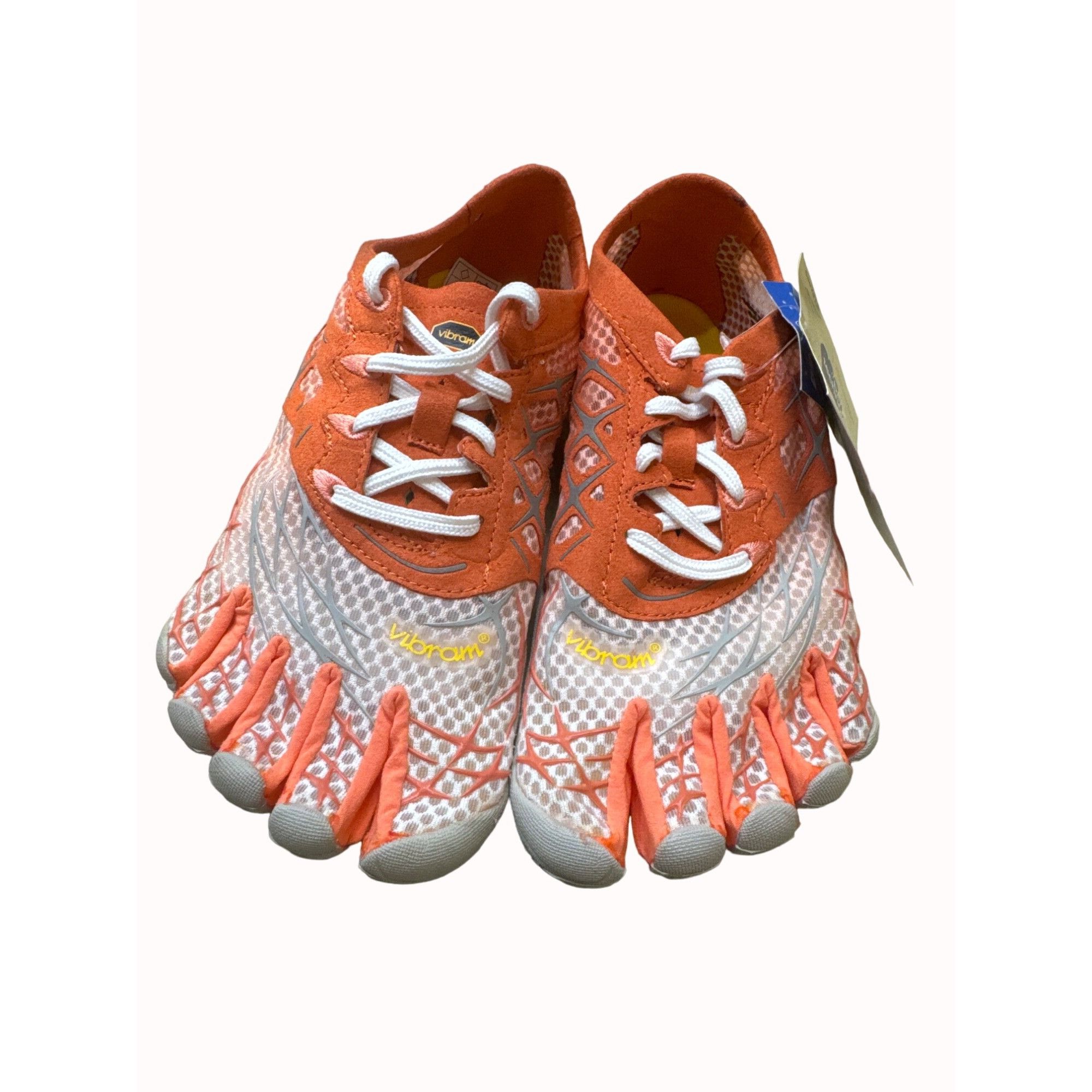Vibram Five Fingers women's orange shoes sneakers size 36 or