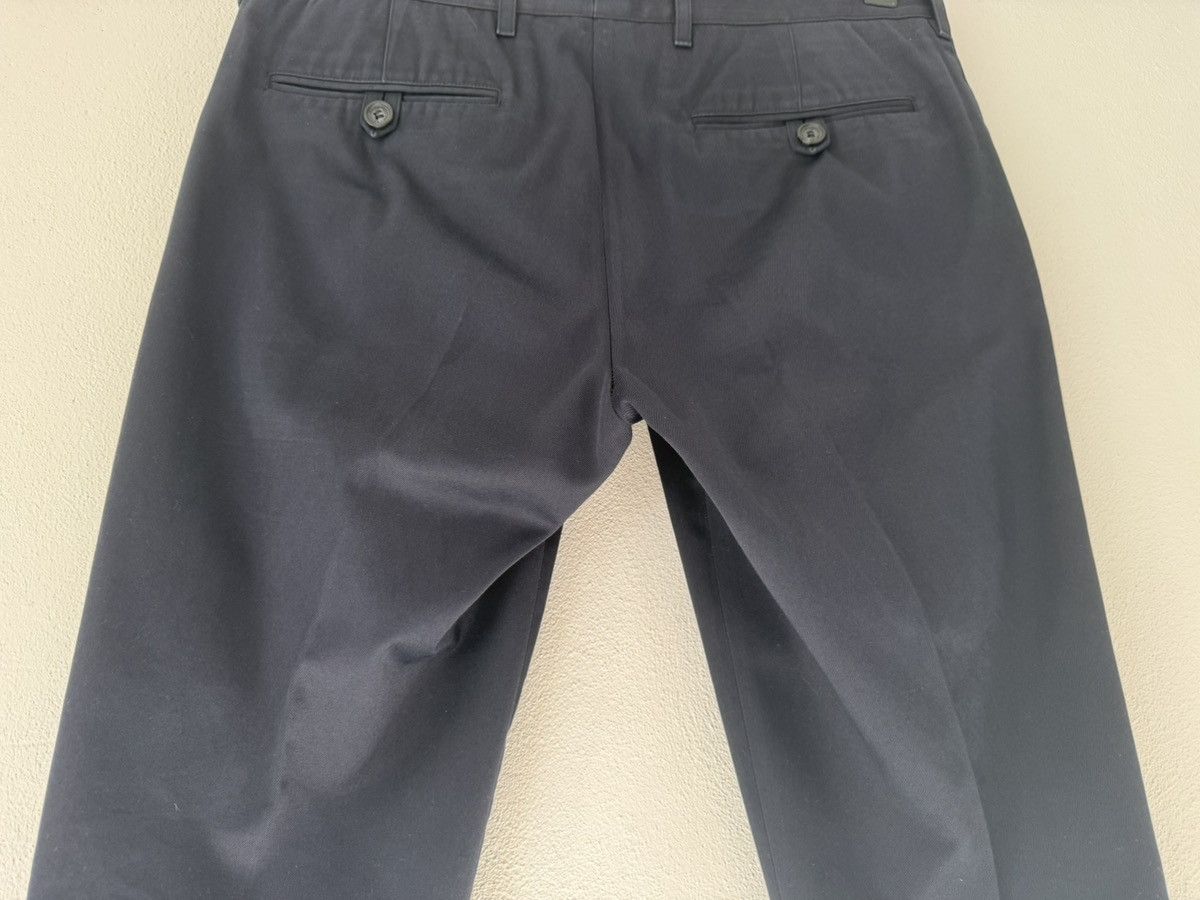 Prada Prada Slim Navy Cotton Trousers Tailored Fit Size US 34 / EU 50 - 10 Thumbnail