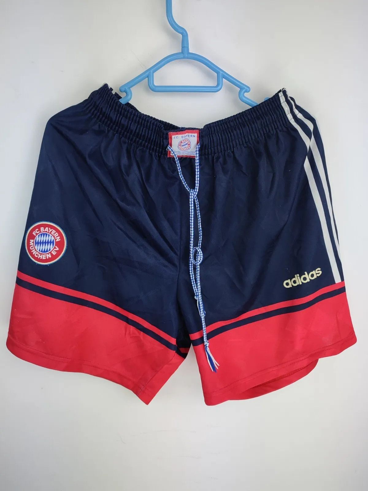Adidas × Vintage FC Bayern Munich Munchen Home 1997 - 1998 FOOTBALL SOCCER Size US 34 / EU 50 - 2 Thumbnail