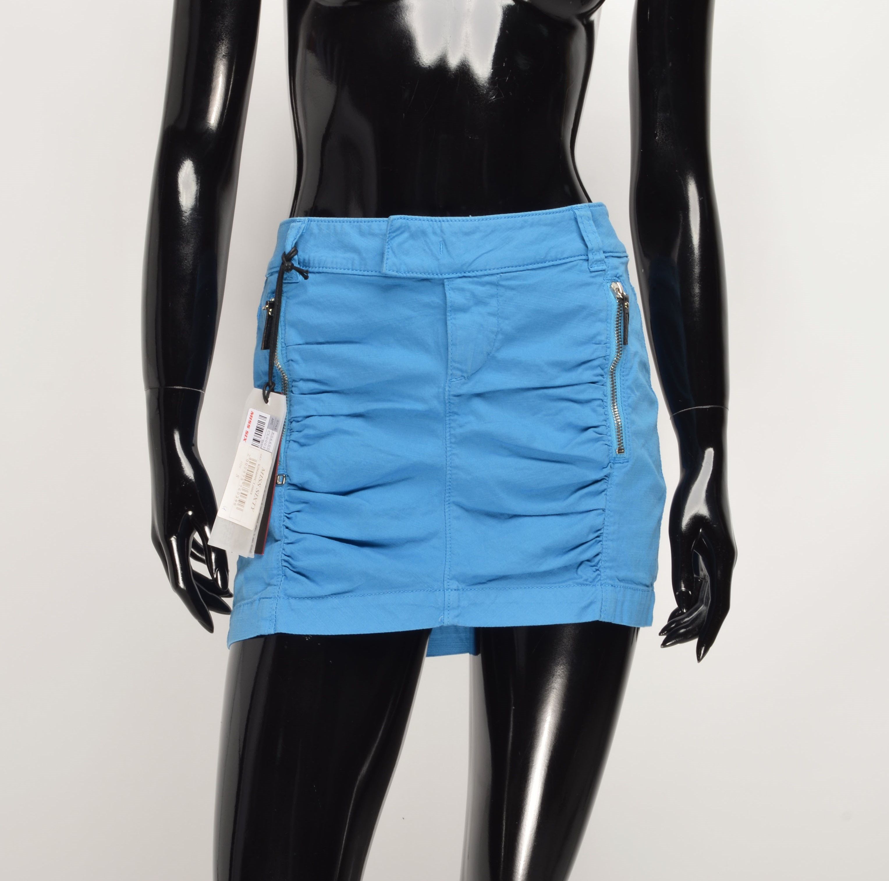 Miss Sixty Vintage Miss Sixty Y2K Blue Coquette Mini Skirt Size 30" / US 8 / IT 44 - 1 Thumbnail