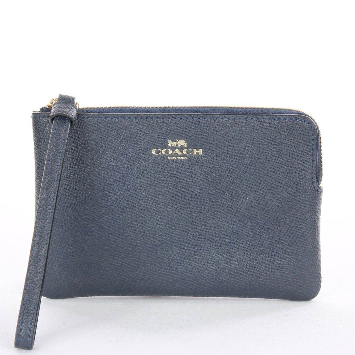Coach Coach Crossgrain Leather Zip Wristlet Size ONE SIZE - 1 Thumbnail