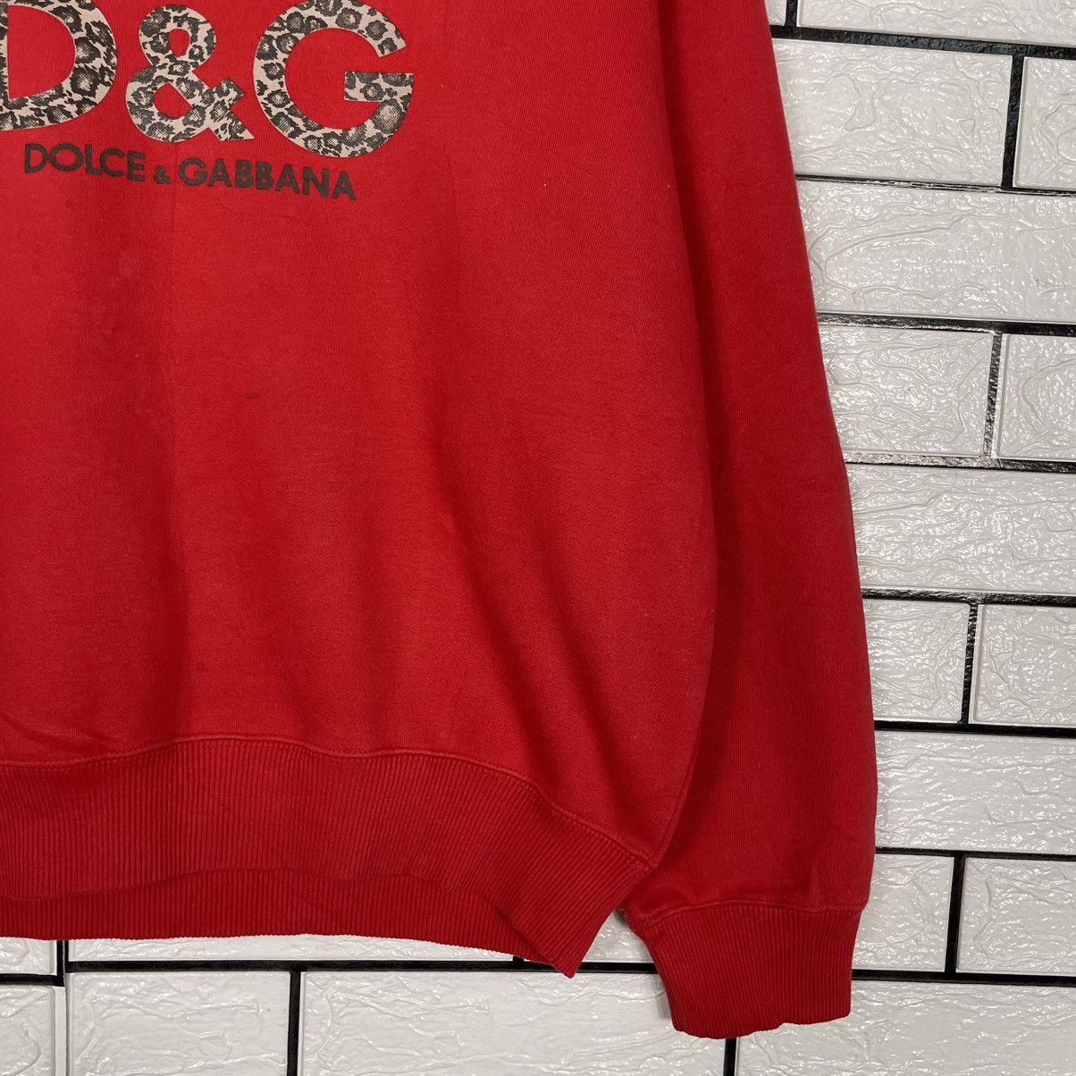 Dolce & Gabbana Dolce & Gabbana Big Logo Sweatshirt Size M / US 6-8 / IT 42-44 - 4 Thumbnail