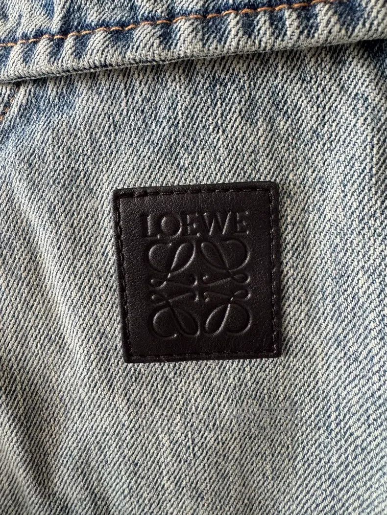 Loewe Loewe Balloon Outerwear Denim Jacket Size XS / US 0-2 / IT 36-38 - 5 Thumbnail