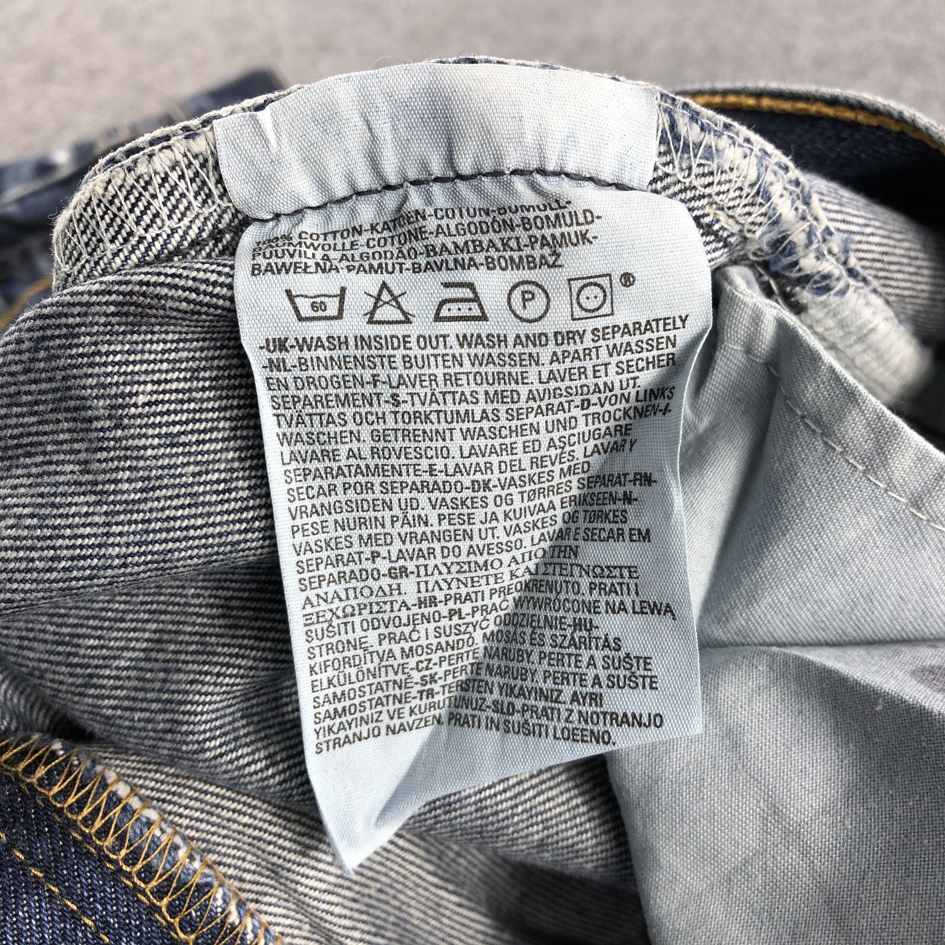 Levi's Vintage 90s Levis 501 Denim Jeans-JM939 Size US 33 - 10 Thumbnail