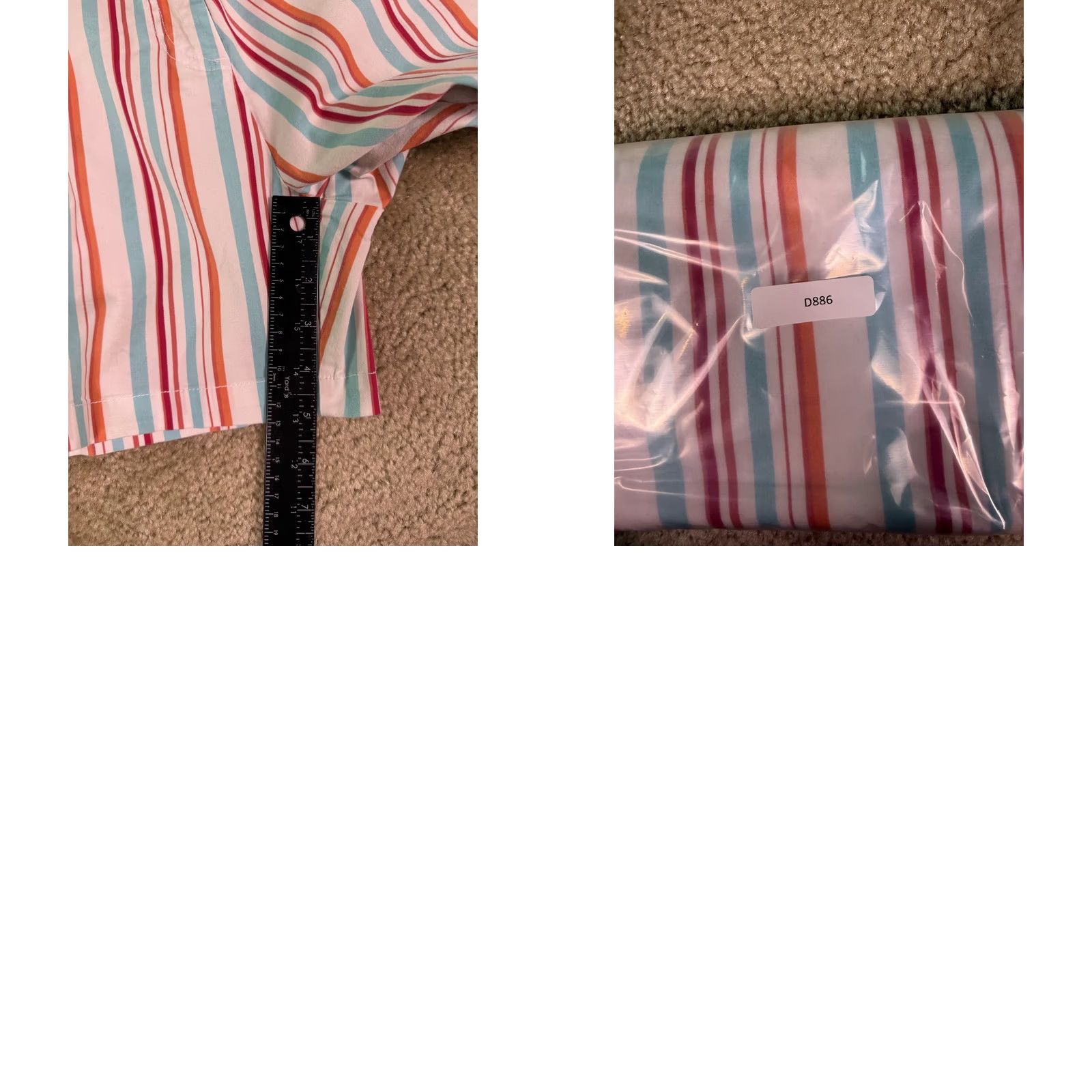 Vintage Caribbean Joe Bermuda Shorts Women's Size 6 Striped Cotton Spandex Size 28" / US 6 / IT 42 - 8 Thumbnail