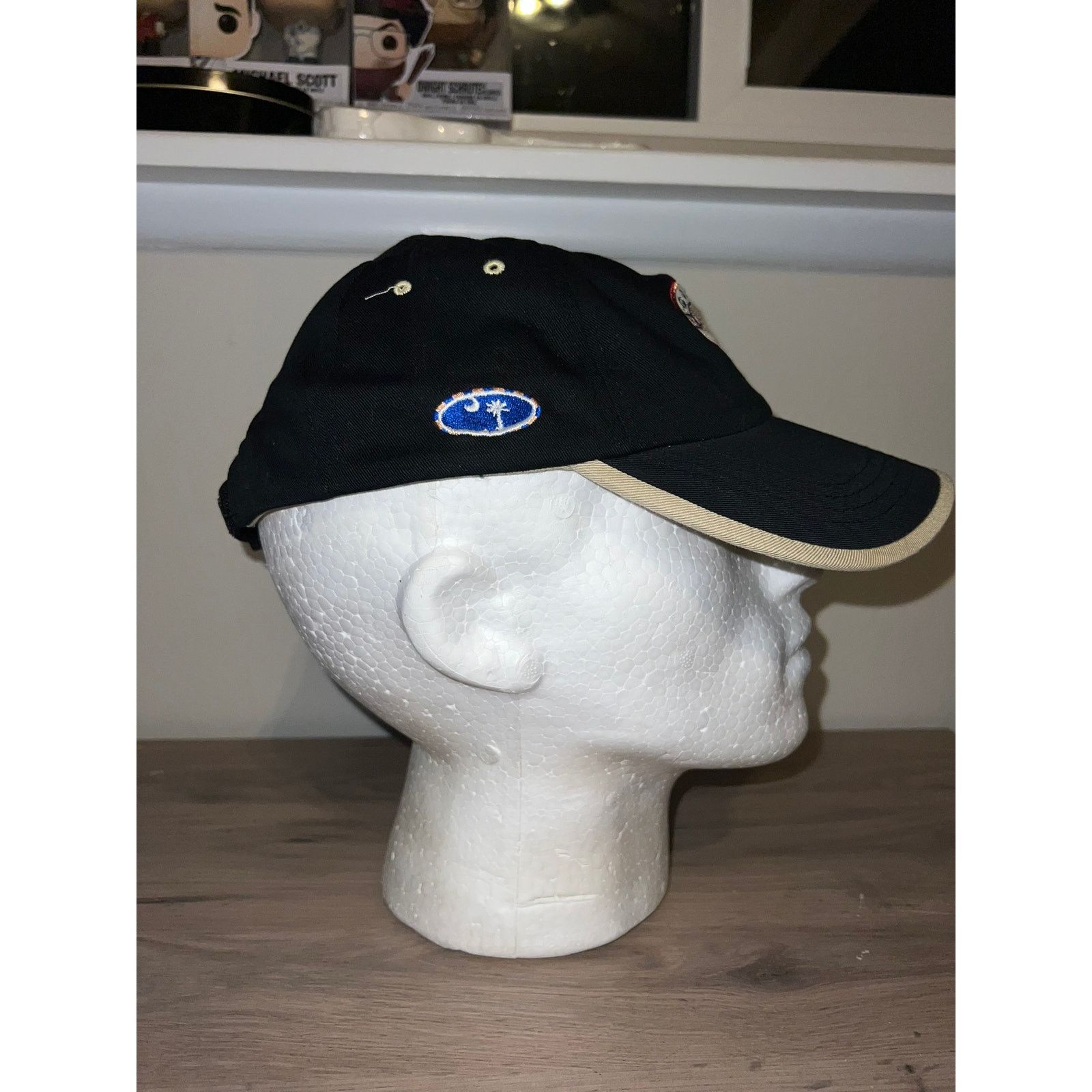 Diamond Head Ahead Headgear Hat Golden Bear Hilton Head Black Cap OS Size ONE SIZE - 5 Thumbnail