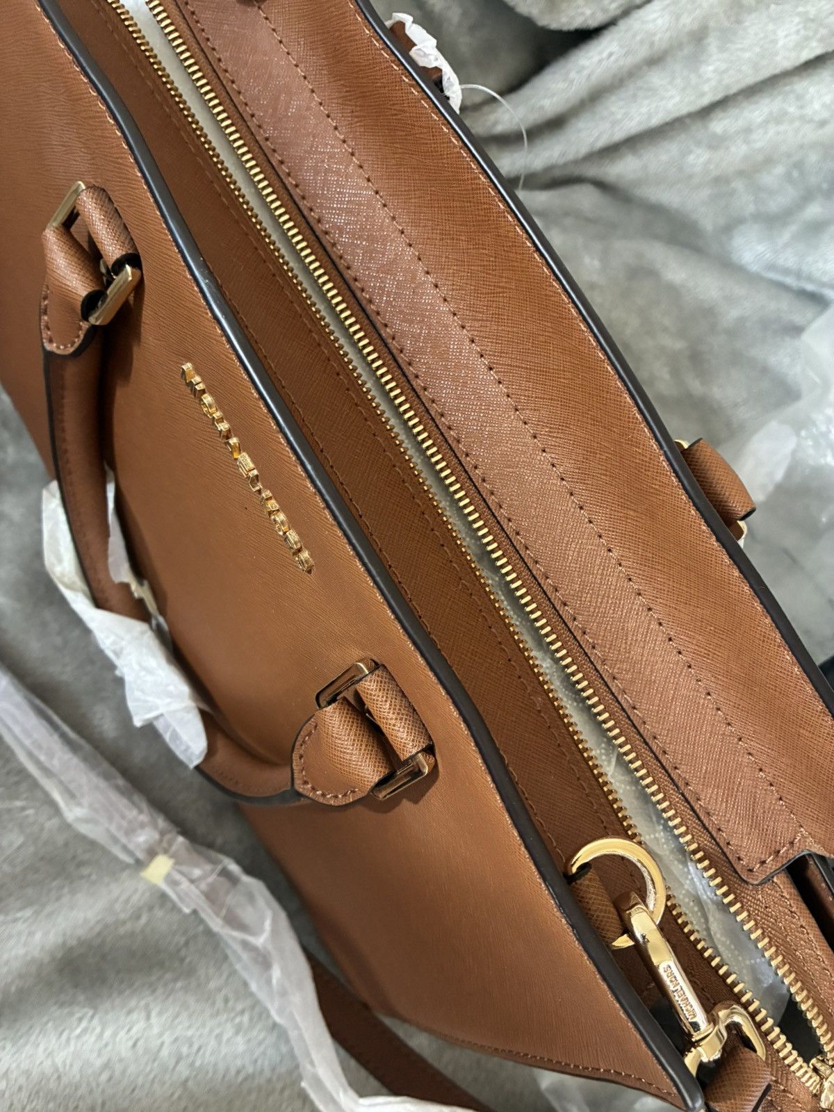 Michael Kors NWT Michael Michael Kors Selma Large Leather Satchel Bag Size ONE SIZE - 2 Thumbnail