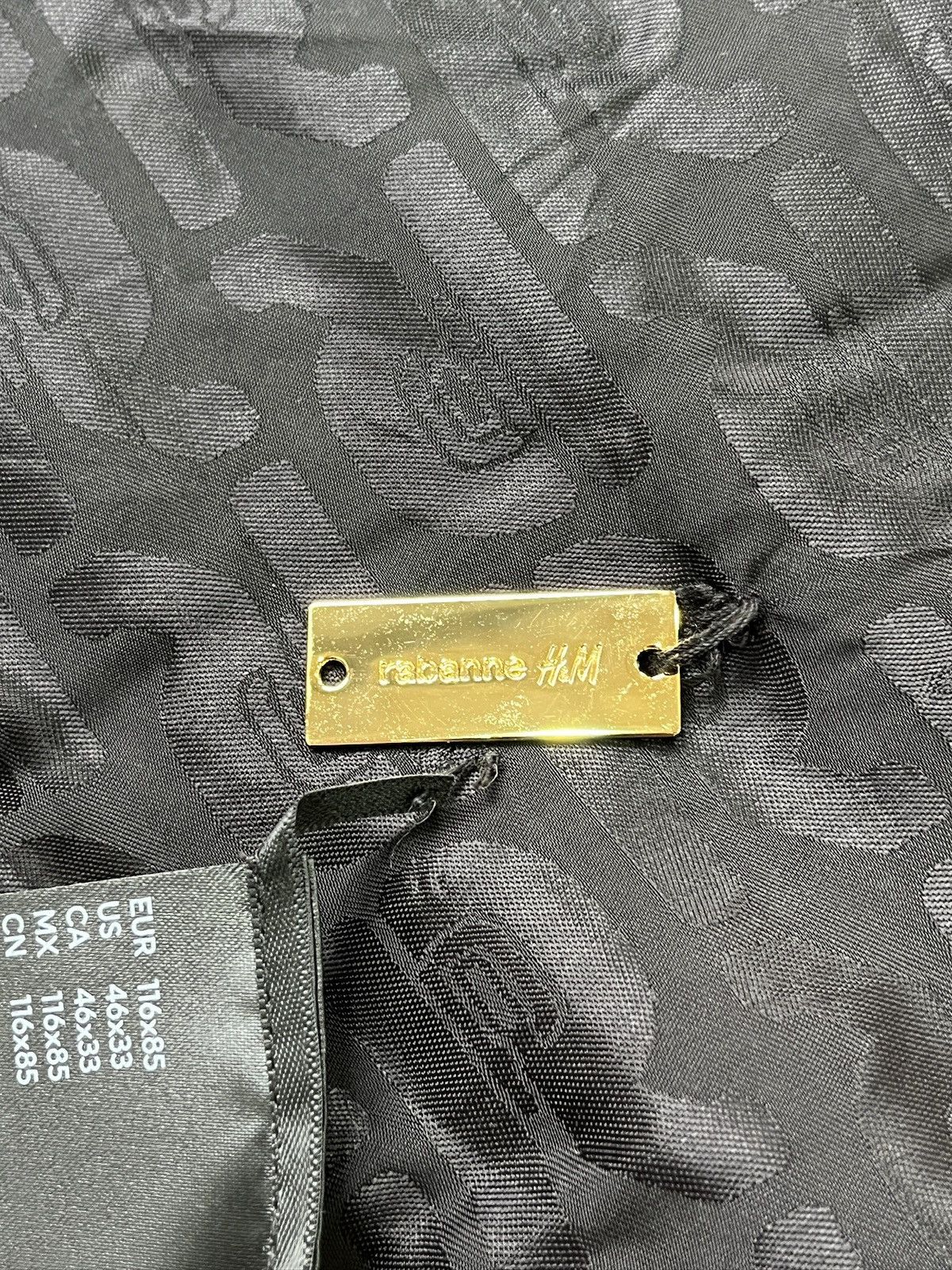 H&M × Paco Rabanne Paco Rabanne H&M Faux Fur Scarf (unisex) Size ONE SIZE - 7 Thumbnail