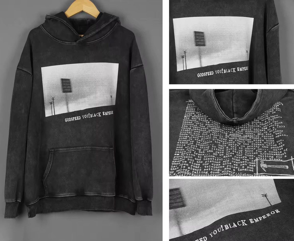 Other Streetwear Vintage Retro Style Washed Printed Hoodie Size US XL / EU 56 / 4 - 4 Thumbnail