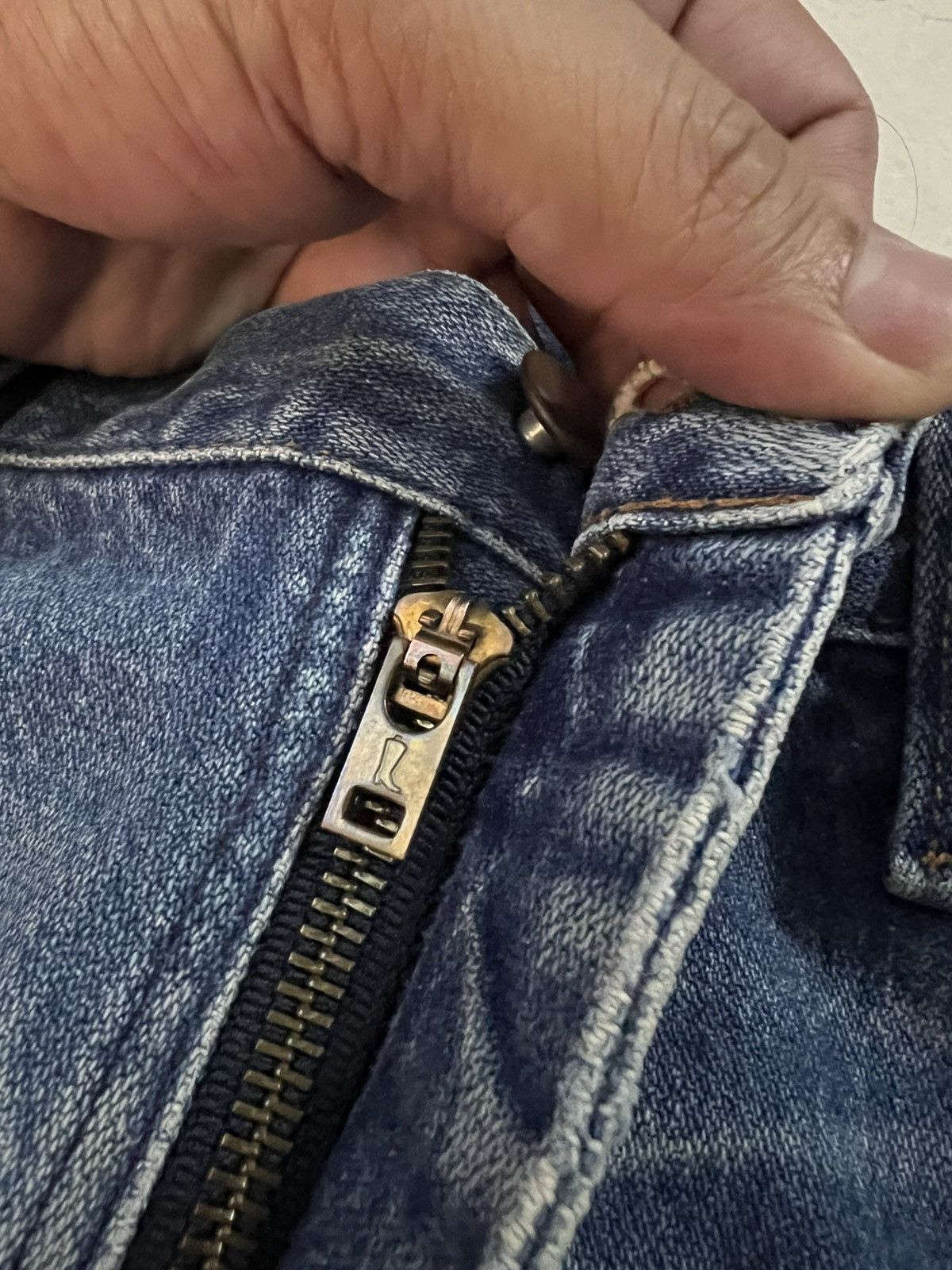 Wrangler 💥80’s Wrangler Patches Made In Usa Jean Very Rare Size US 30 / EU 46 - 11 Thumbnail