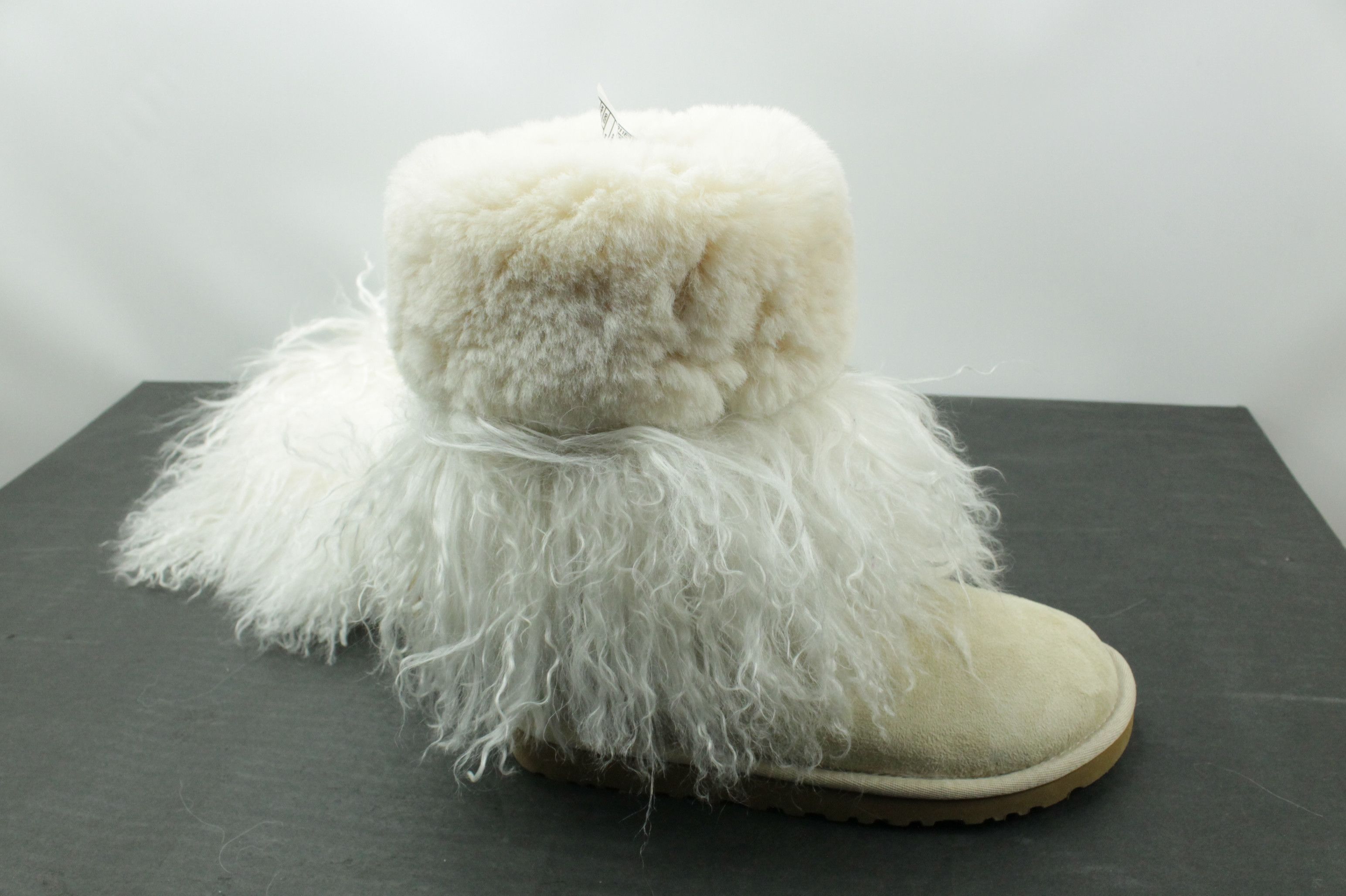 Ugg Ugg Australia Sheepskin Mongolian Tall Cuff Boots 3166 Size US 5 / IT 35 - 7 Thumbnail