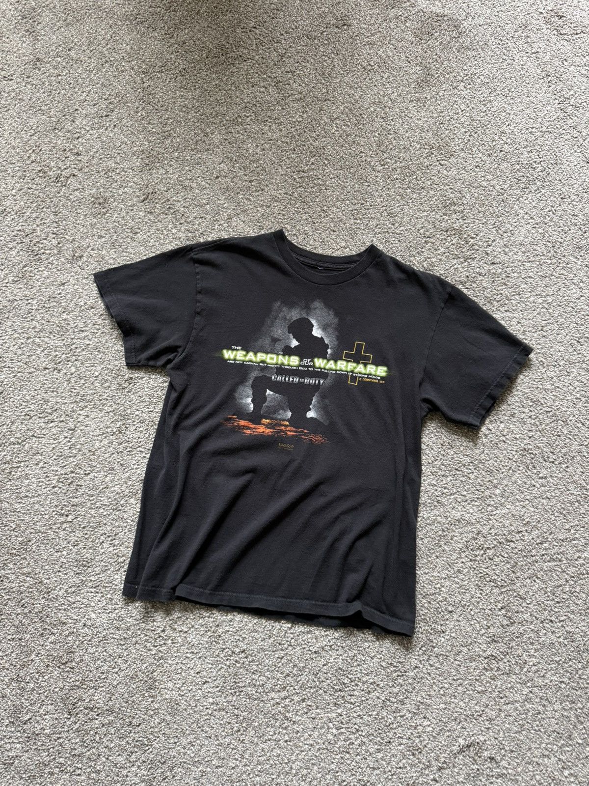 The Game Call of Duty Style Graphic T-Shirt KenSSo Military Christian Size US M / EU 48-50 / 2 - 1 Thumbnail
