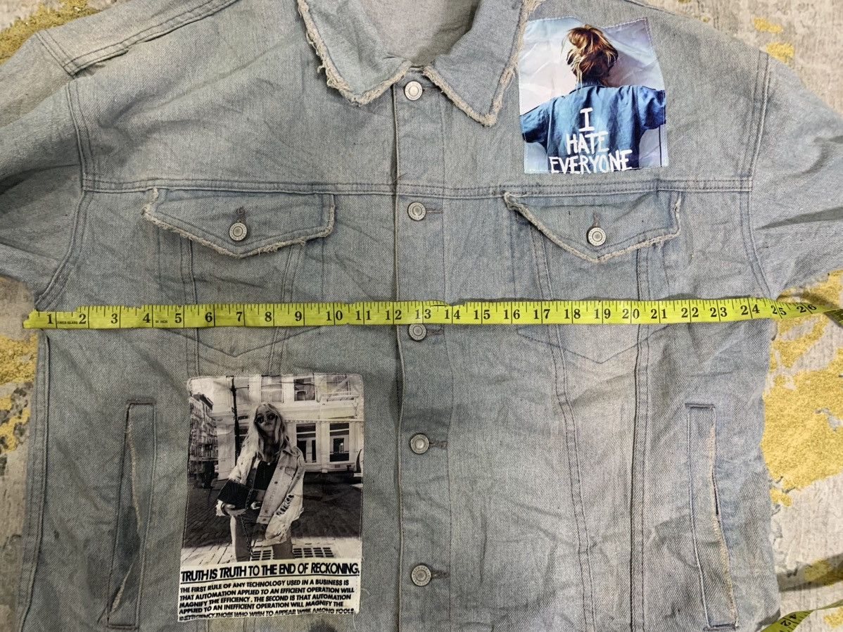 Japanese Brand Jungle Storm Distressed denim jacket Size US L / EU 52-54 / 3 - 11 Thumbnail