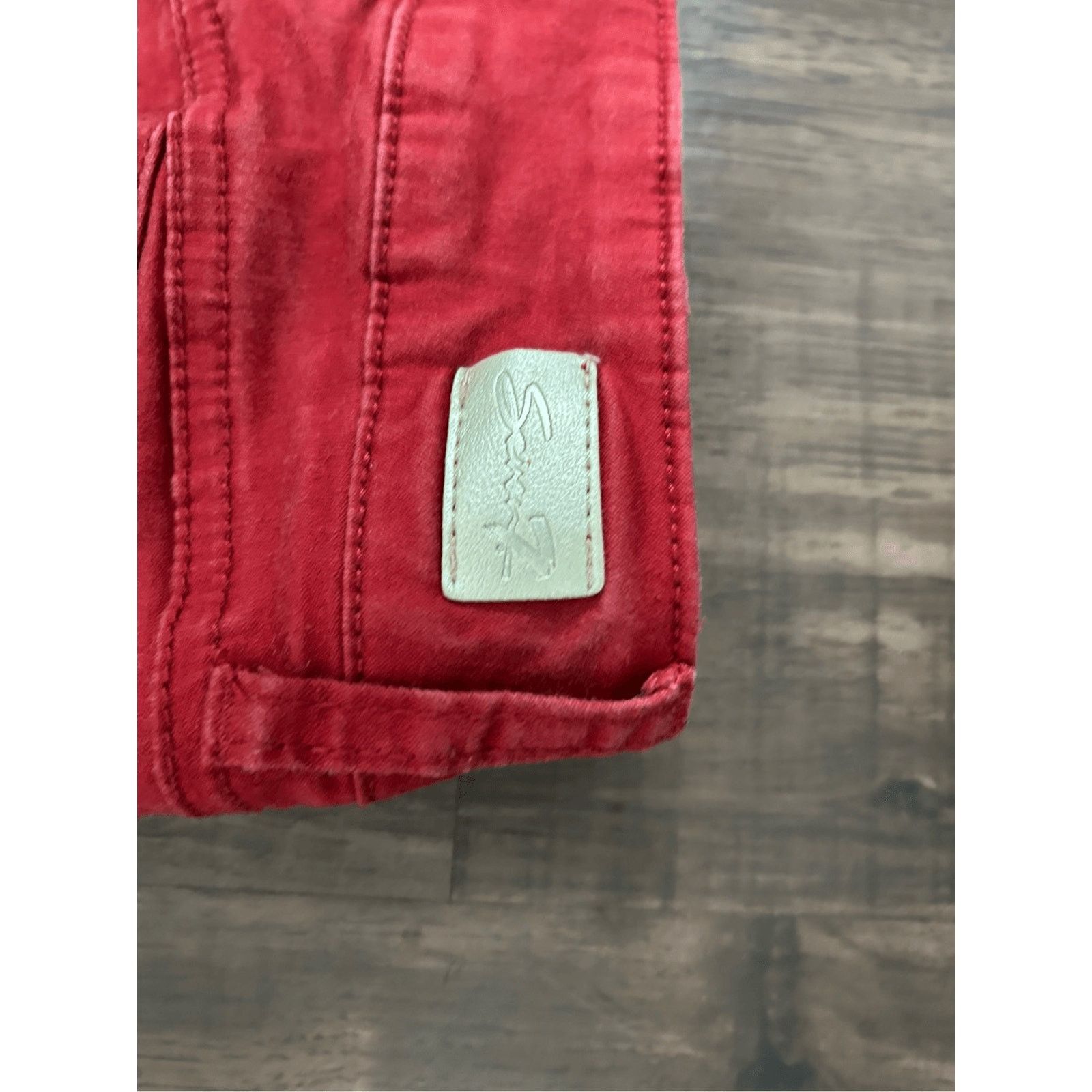 7 For All Mankind 7 For All Mankind Skinny Jeans in Bril Red, Sz 4, MSRP $179 Size 27" / US 4 / IT 40 - 11 Thumbnail