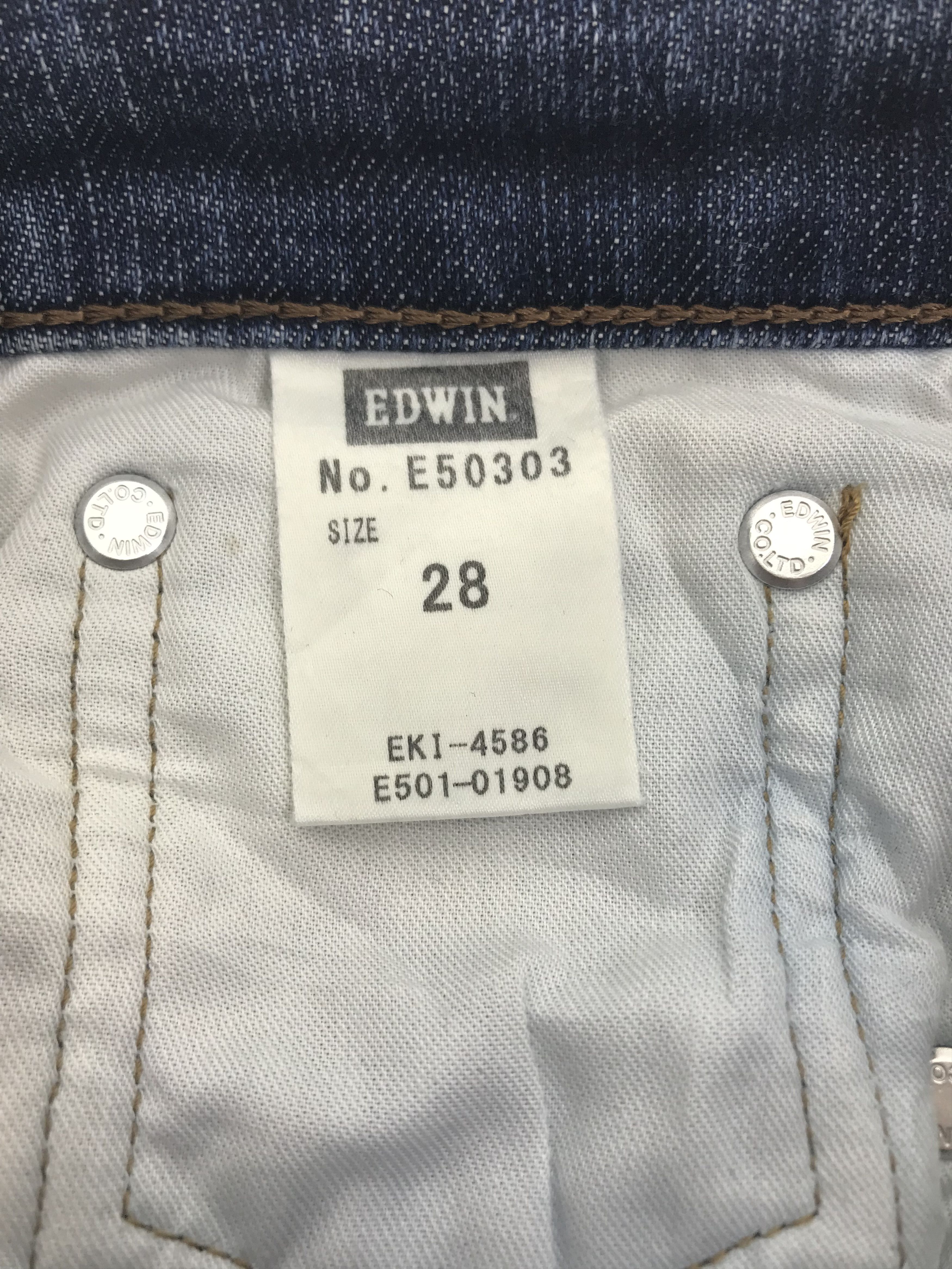 Edwin Vintage Edwin 503 Japanese Blue Denim Jeans Size US 28 / EU 44 - 11 Thumbnail