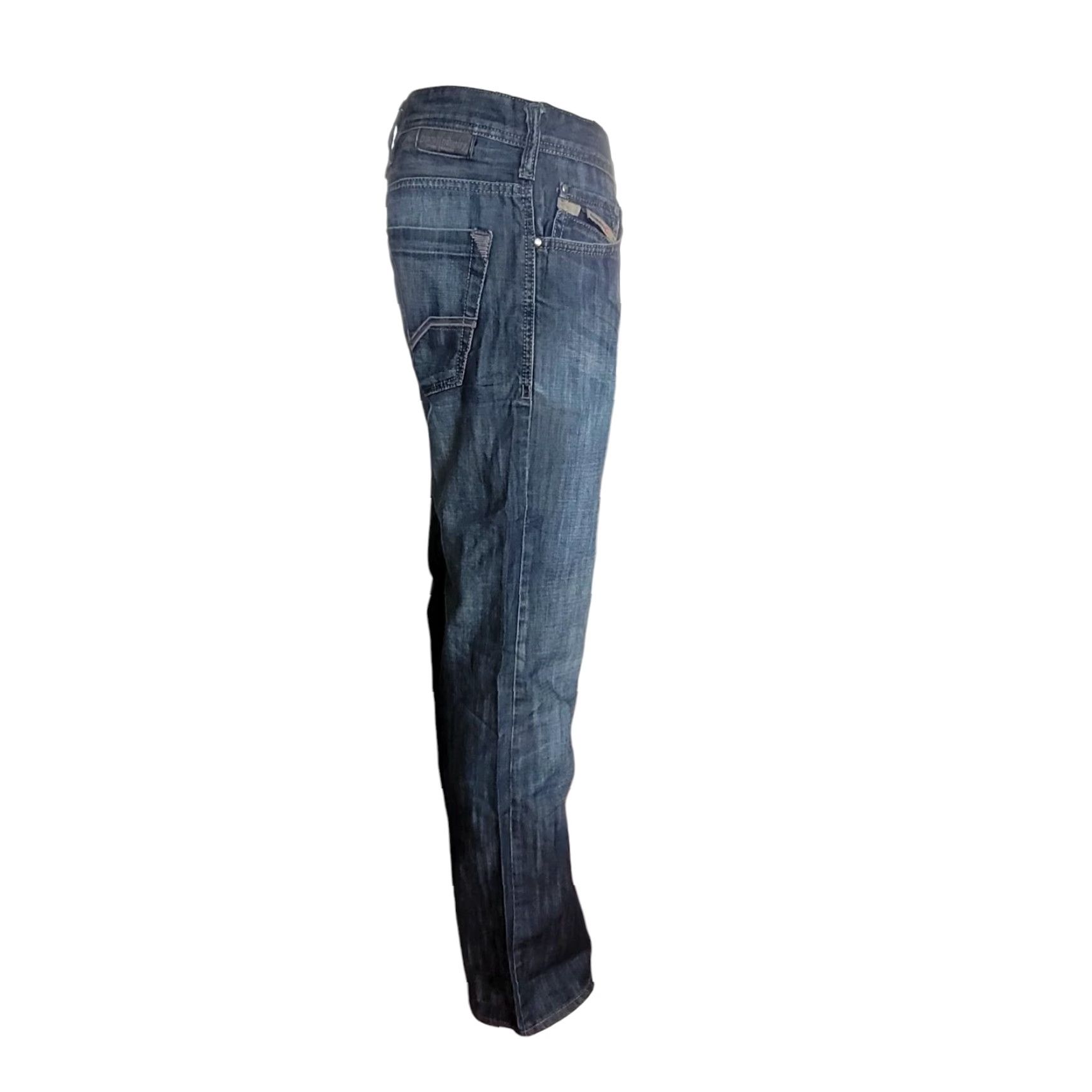 Diesel Diesel Industry Jeans - Size W34-L32 - Made In Italy - Denim Blue Jeans for Men Size US 34 / EU 50 - 4 Thumbnail