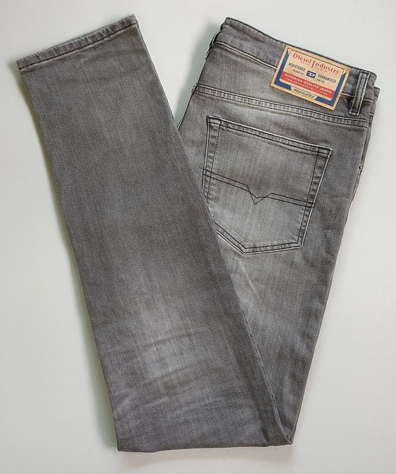Diesel Diesel D-LUSTER L.34 MENS JEANS T/9625 Size US 36 / EU 52 - 12 Thumbnail