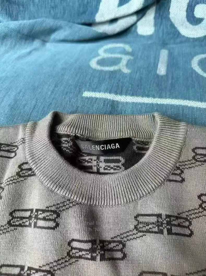Balenciaga Balenciaga Snap Full Print Knitwear Size US S / EU 44-46 / 1 - 2 Thumbnail