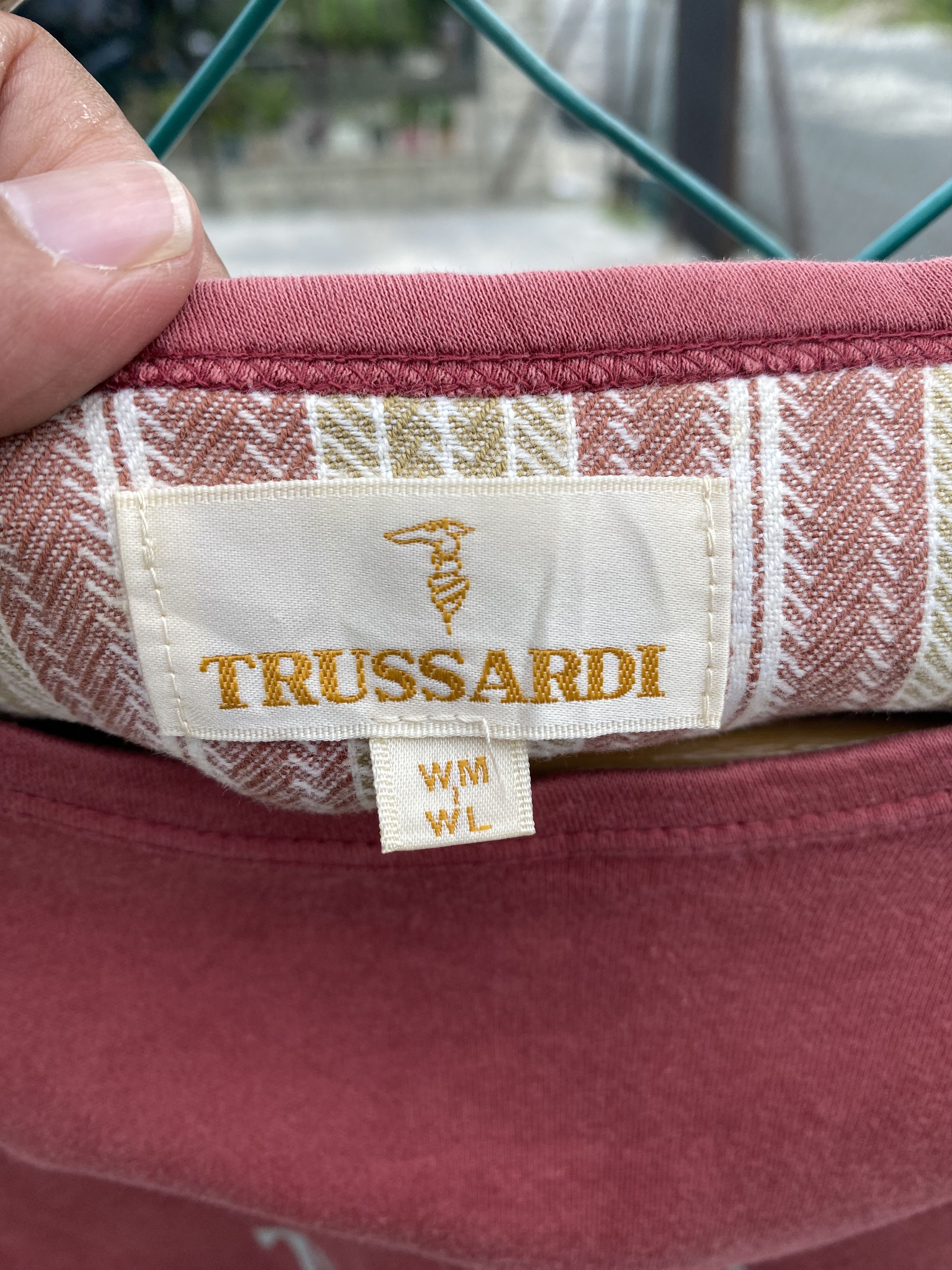 Trussardi Trussardi spellout long sleeve tshirts Size L / US 10 / IT 46 - 6 Thumbnail