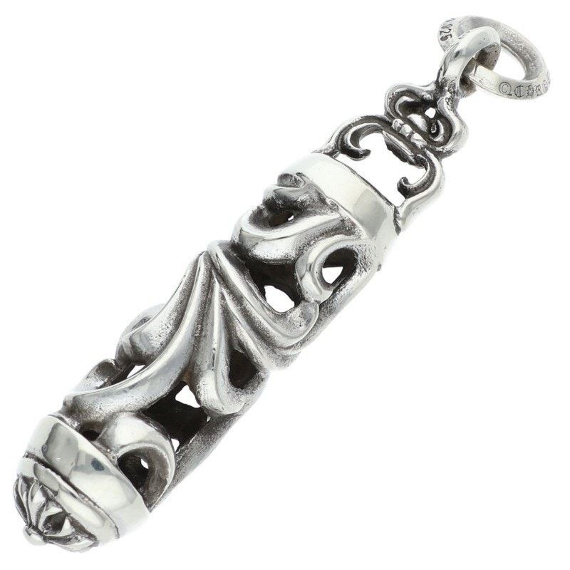 Chrome Hearts Chrome Hearts Silver Roller Pendant Necklace Size ONE SIZE - 2 Thumbnail