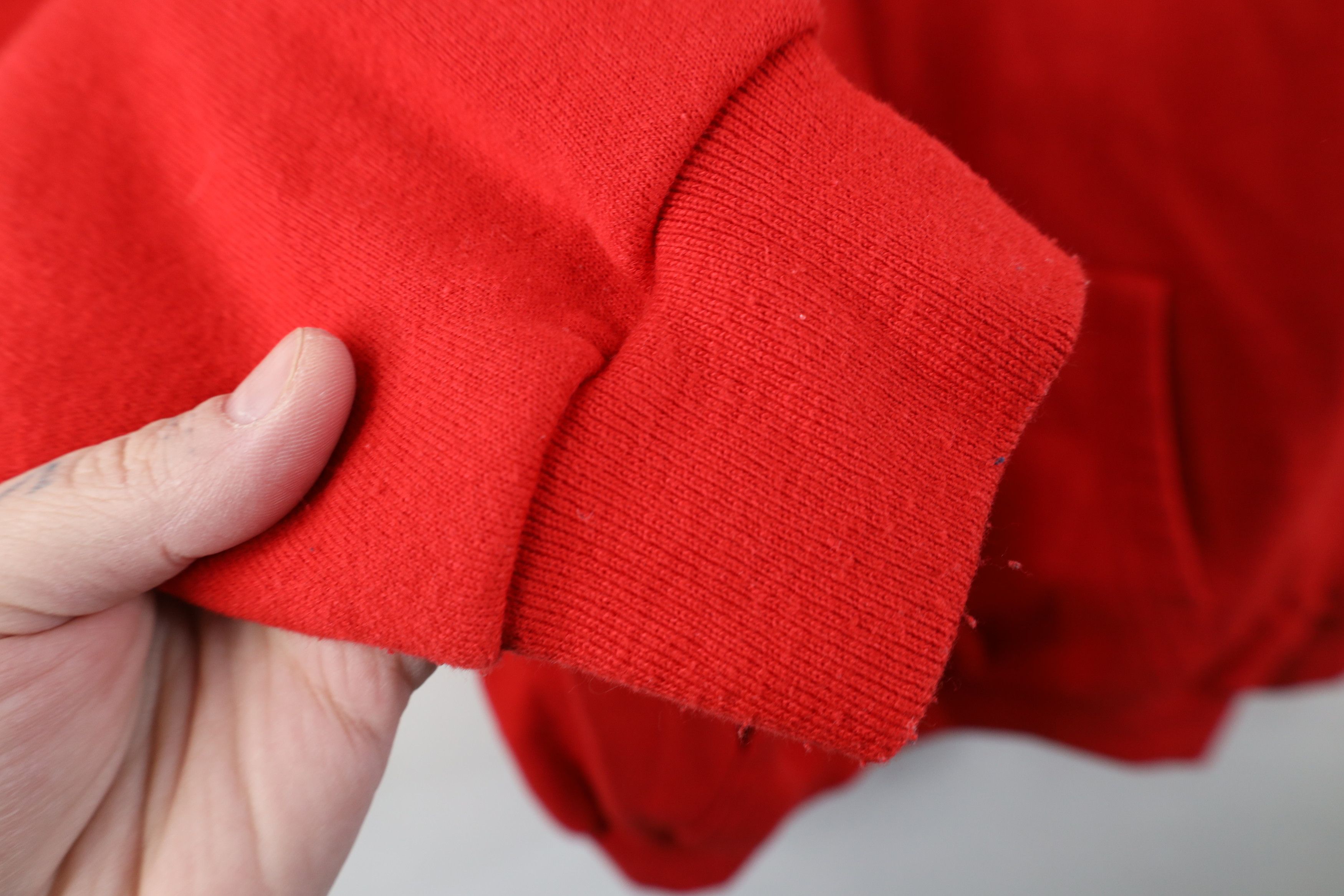 Vintage Vintage 80s 90s Marist Chicago Hoodie Sweatshirt Red USA Size US XL / EU 56 / 4 - 10 Thumbnail