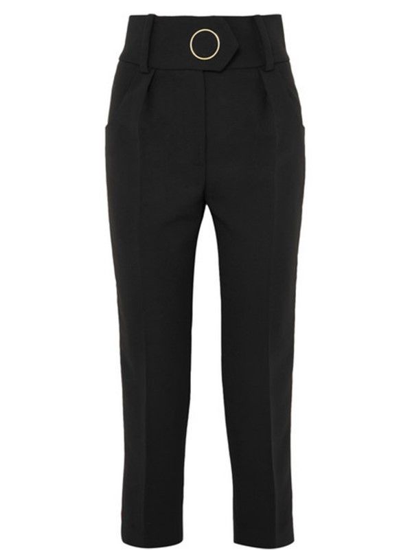 Petar Petrov Petar Petrov high waist wool pants with red stripe. Size 28" / US 6 / IT 42 - 4 Thumbnail
