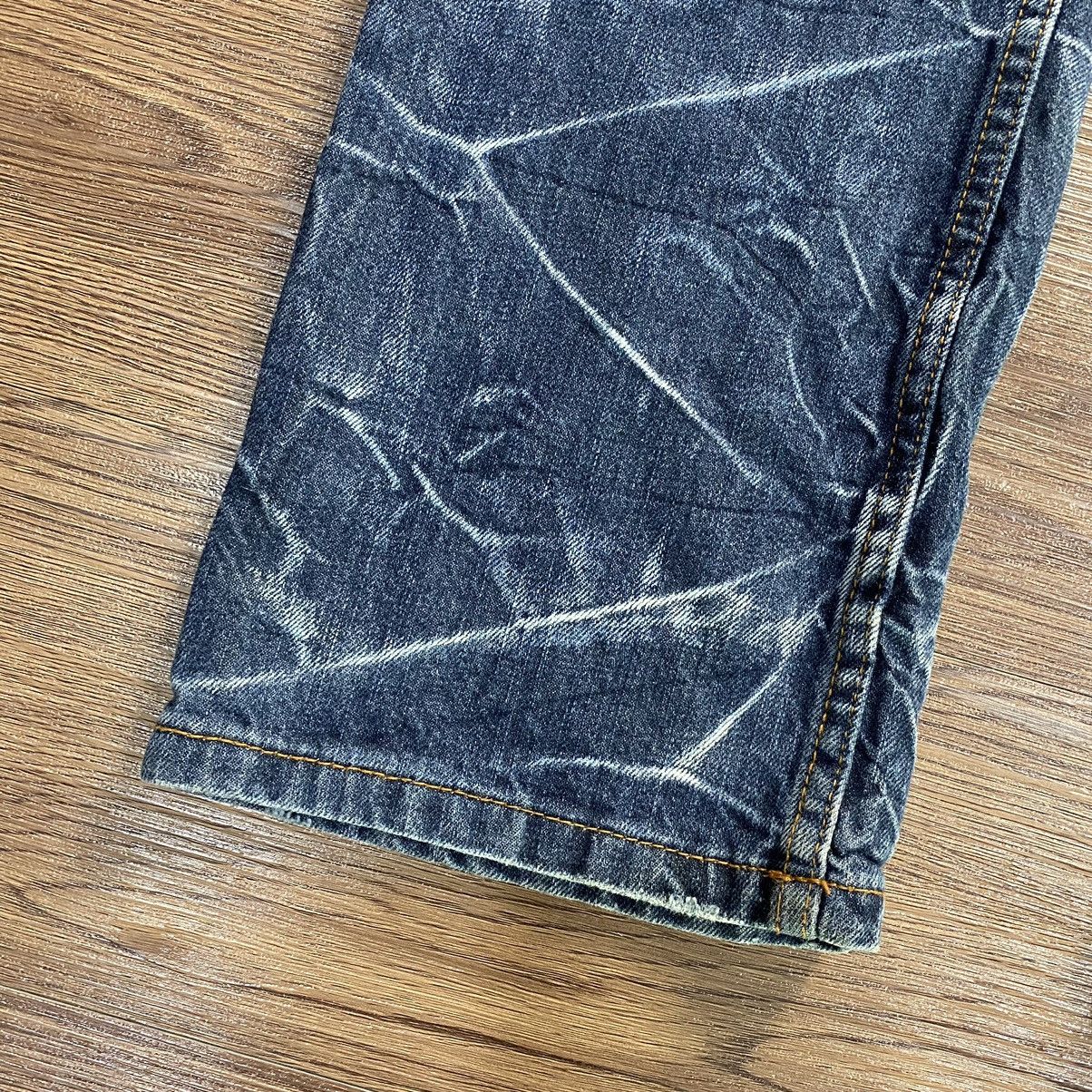 Hysteric Glamour Double Waist Nylaus Thunder Wiskeres Distressed Jeans Size US 30 / EU 46 - 3 Thumbnail