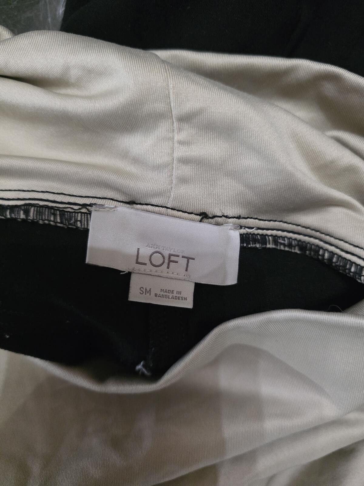 Other Ann Taylor LOFT Black Maternity Pants S Comfortable Stretchy Size 28" / US 6 / IT 42 - 4 Thumbnail