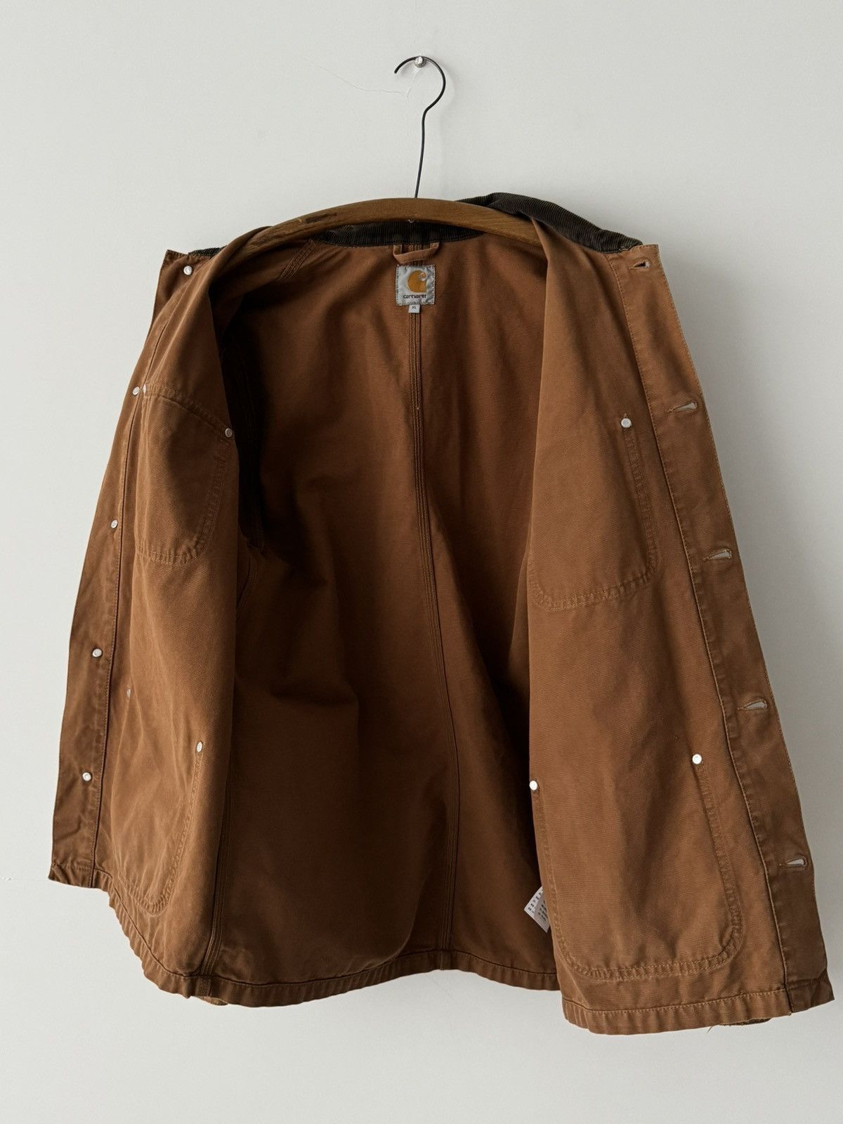 Carhartt × Vintage Vintage Carhartt Repaired Michigan Coat Size US XL / EU 56 / 4 - 7 Thumbnail