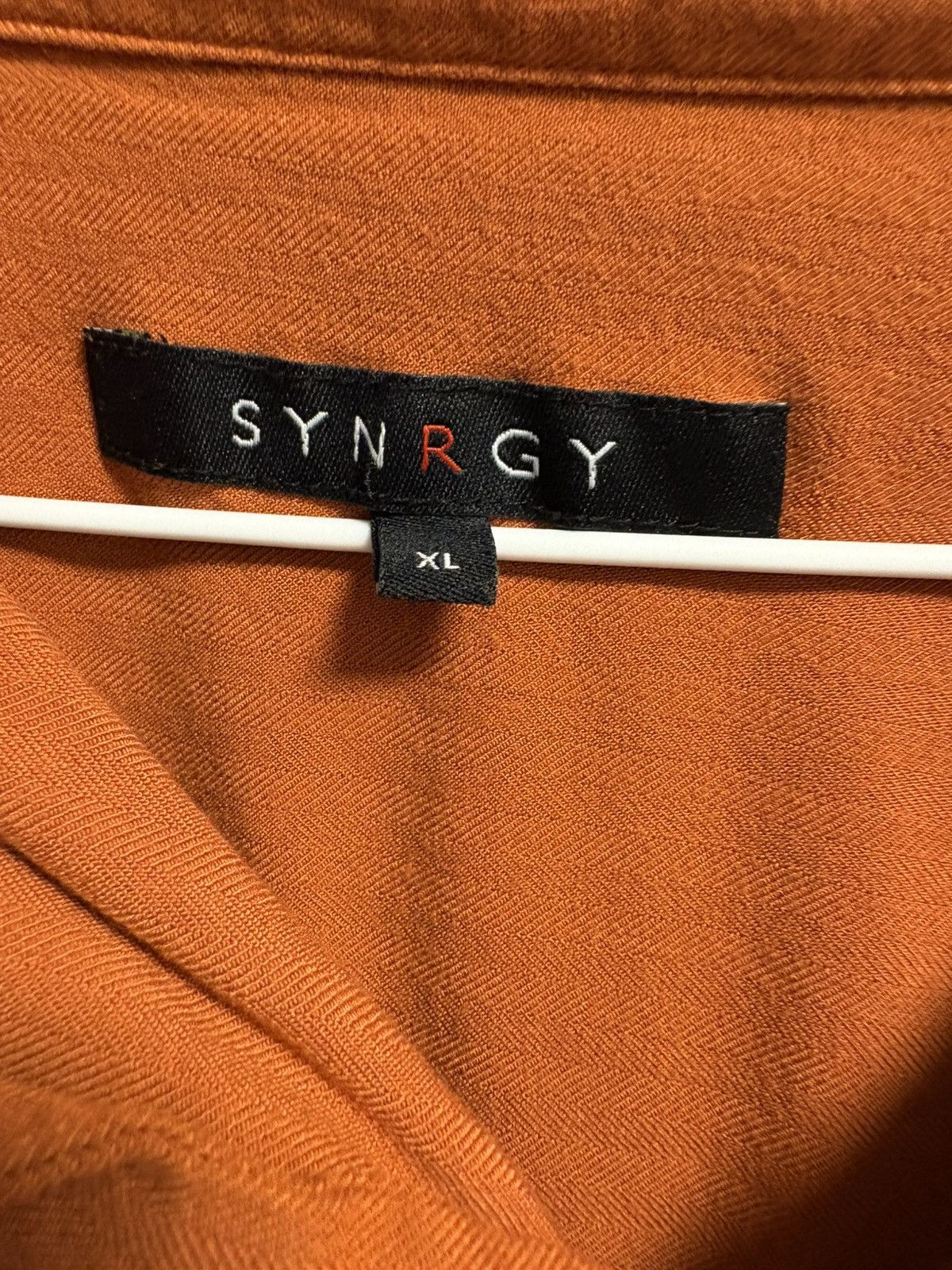 Other SYNRGY Orange Floral Woven Embroidered Button-Up Men's XL Size US XL / EU 56 / 4 - 2 Thumbnail