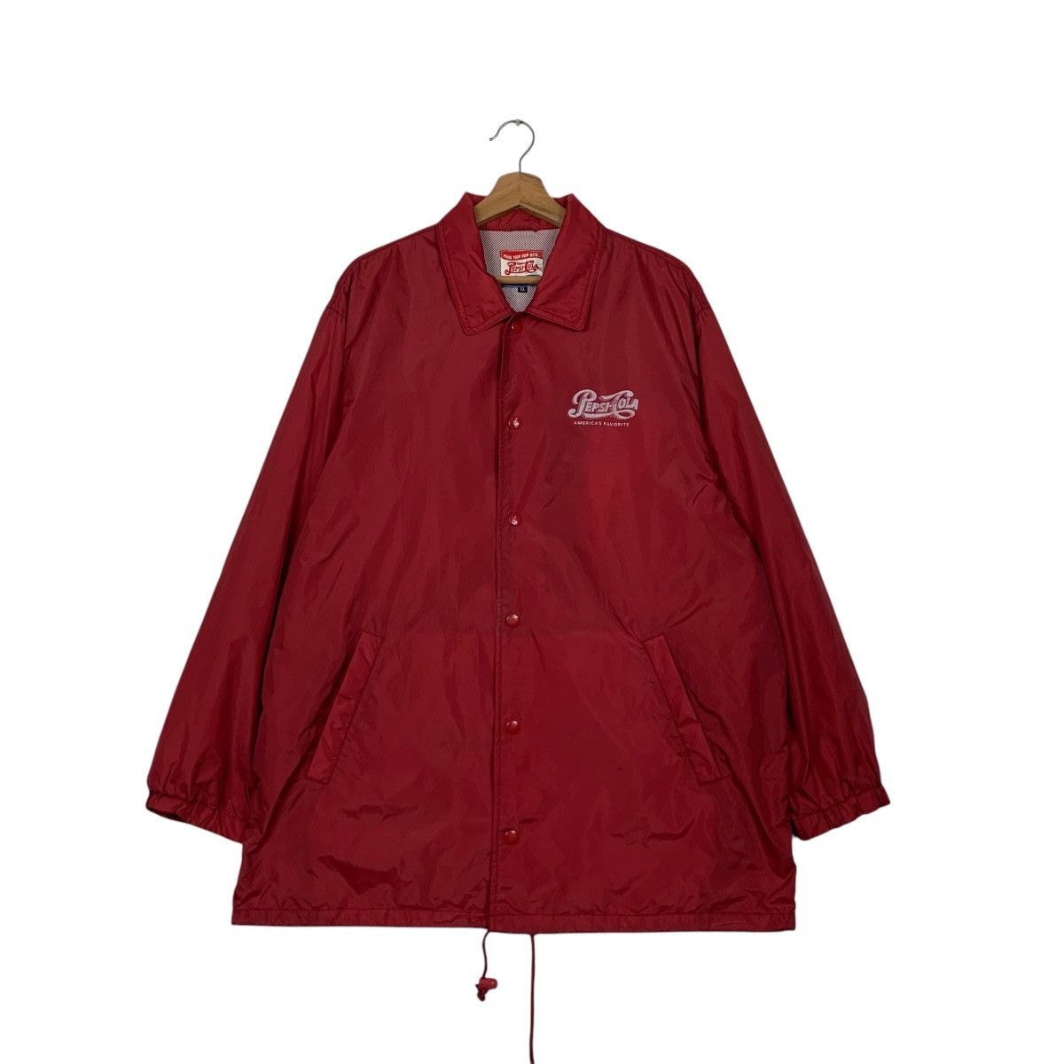 Vintage PEPSI COLA Coach Jacket #2384-C107