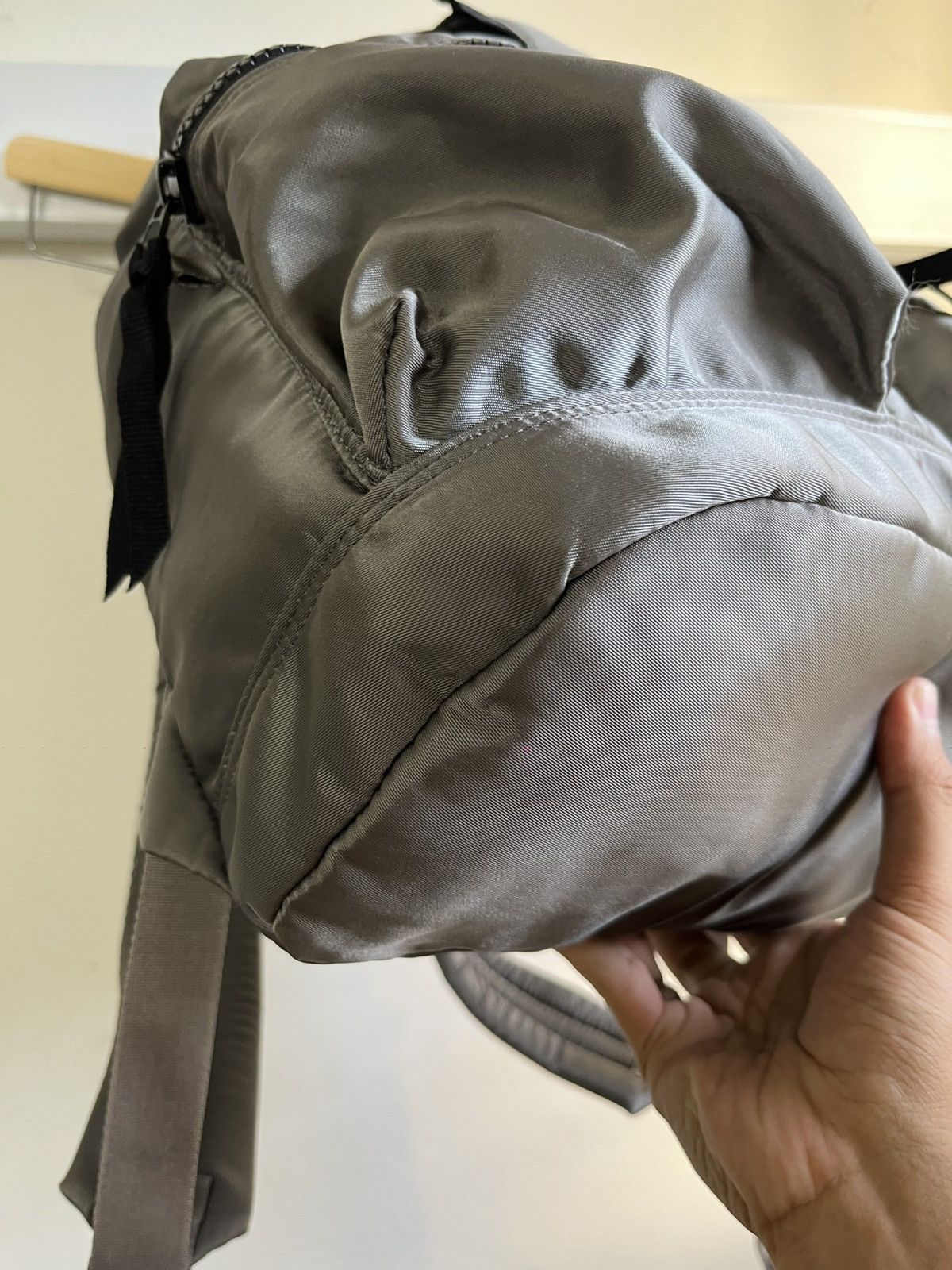 Yohji Yamamoto Vintage Y’saccs Sand Backpack Size ONE SIZE - 8 Thumbnail