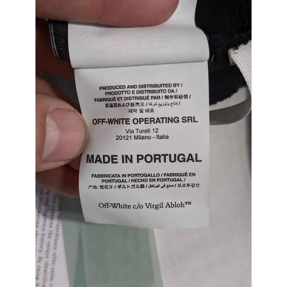 Off-White o1rshd1 Q:2 / Chain Arr Slim Zip Hoodie in Black/White Size US M / EU 48-50 / 2 - 23 Thumbnail