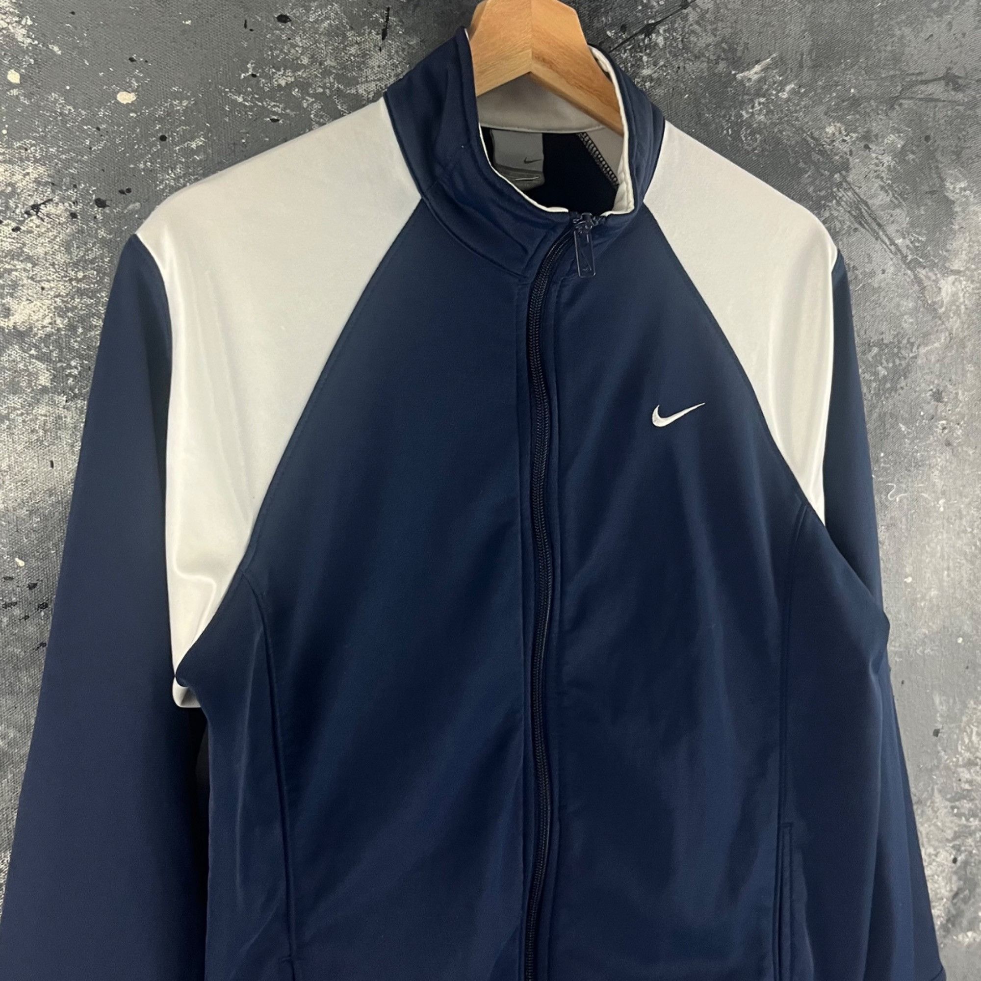 Nike × Vintage Vintage Y2K Nike track jacket Size US S / EU 44-46 / 1 - 2 Thumbnail