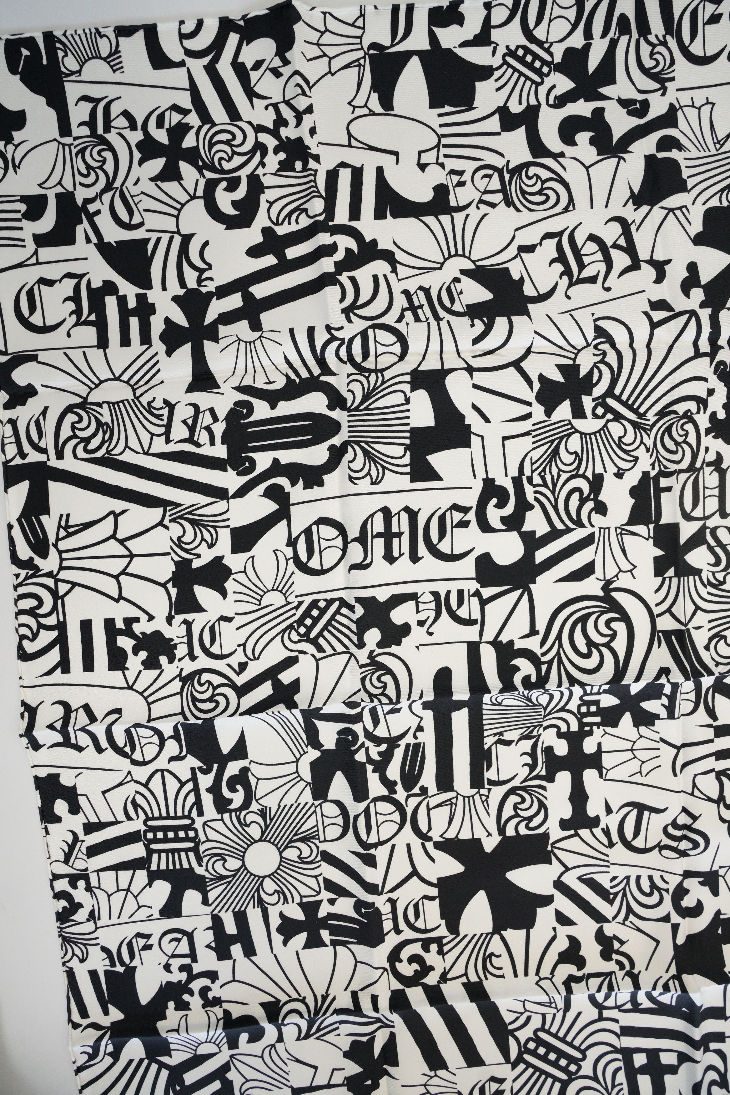 Chrome Hearts Chrome Hearts Multi Element Silk Scarf Size ONE SIZE - 3 Thumbnail