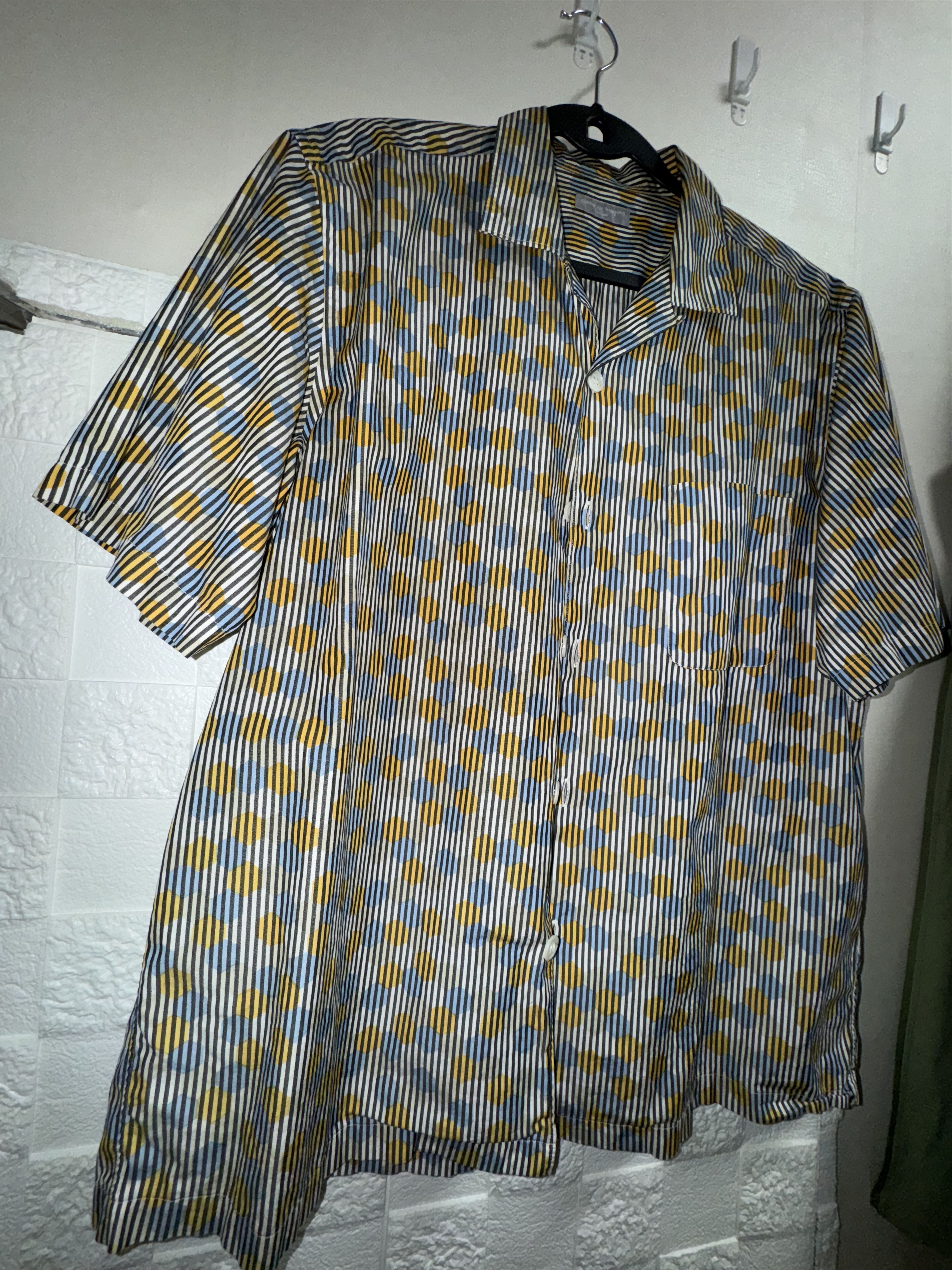 Comme des Garcons Homme CDG homme polka dot button up Size US L / EU 52-54 / 3 - 6 Thumbnail
