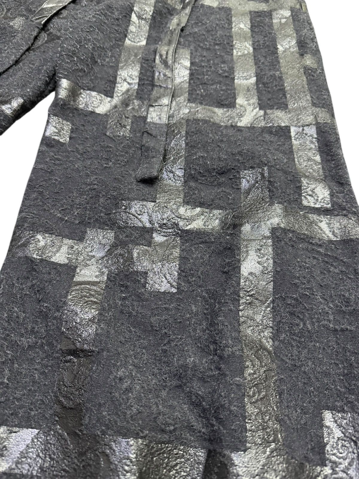 SOU SOU Sou Sou Enyu-baki Fence Double Sabi Ink Black Wide Baggy Size US 34 / EU 50 - 6 Thumbnail